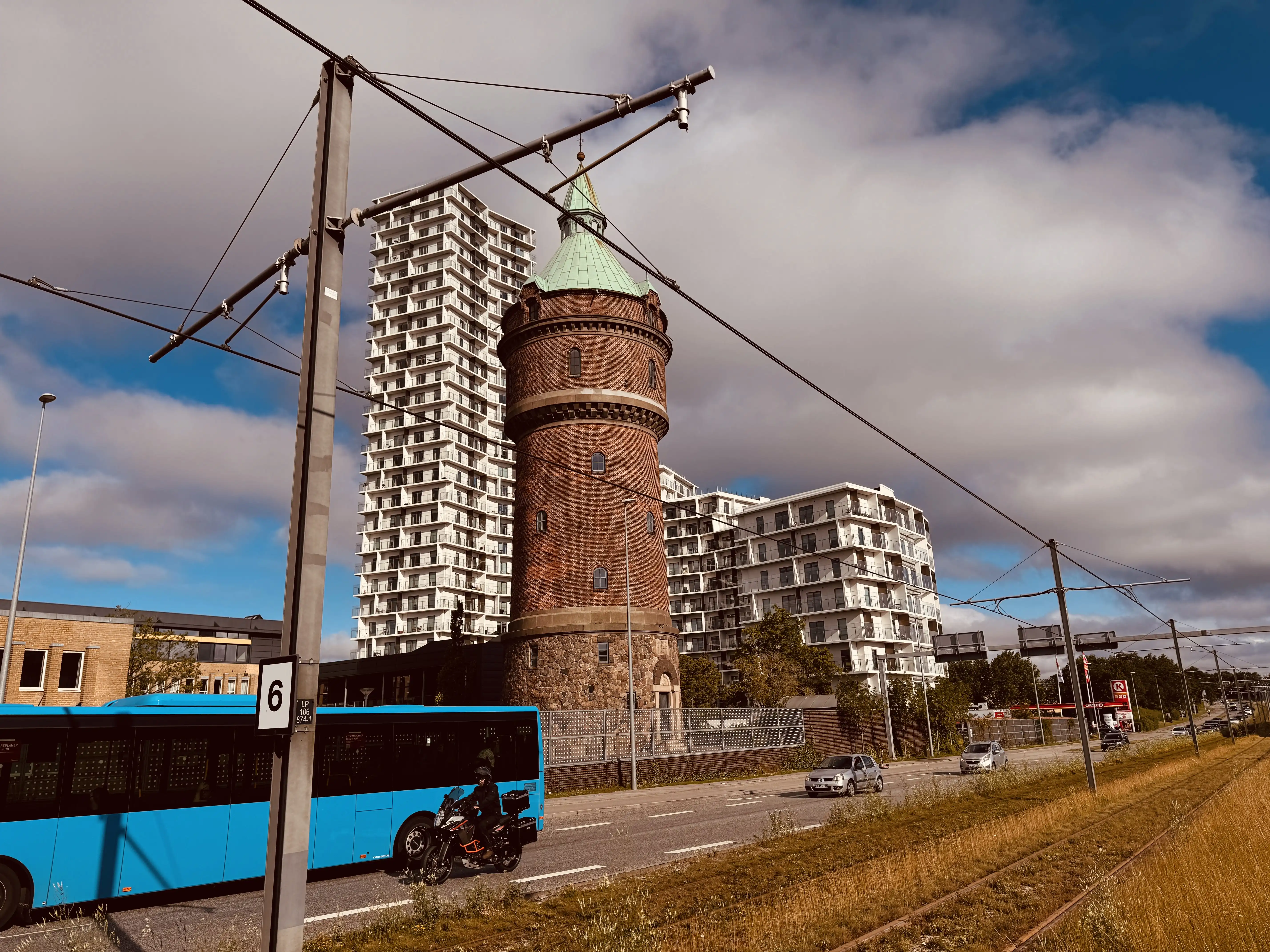 Billede af Vandtårnet ved Vandtårnet (Ringvejen) Letbanestation.
