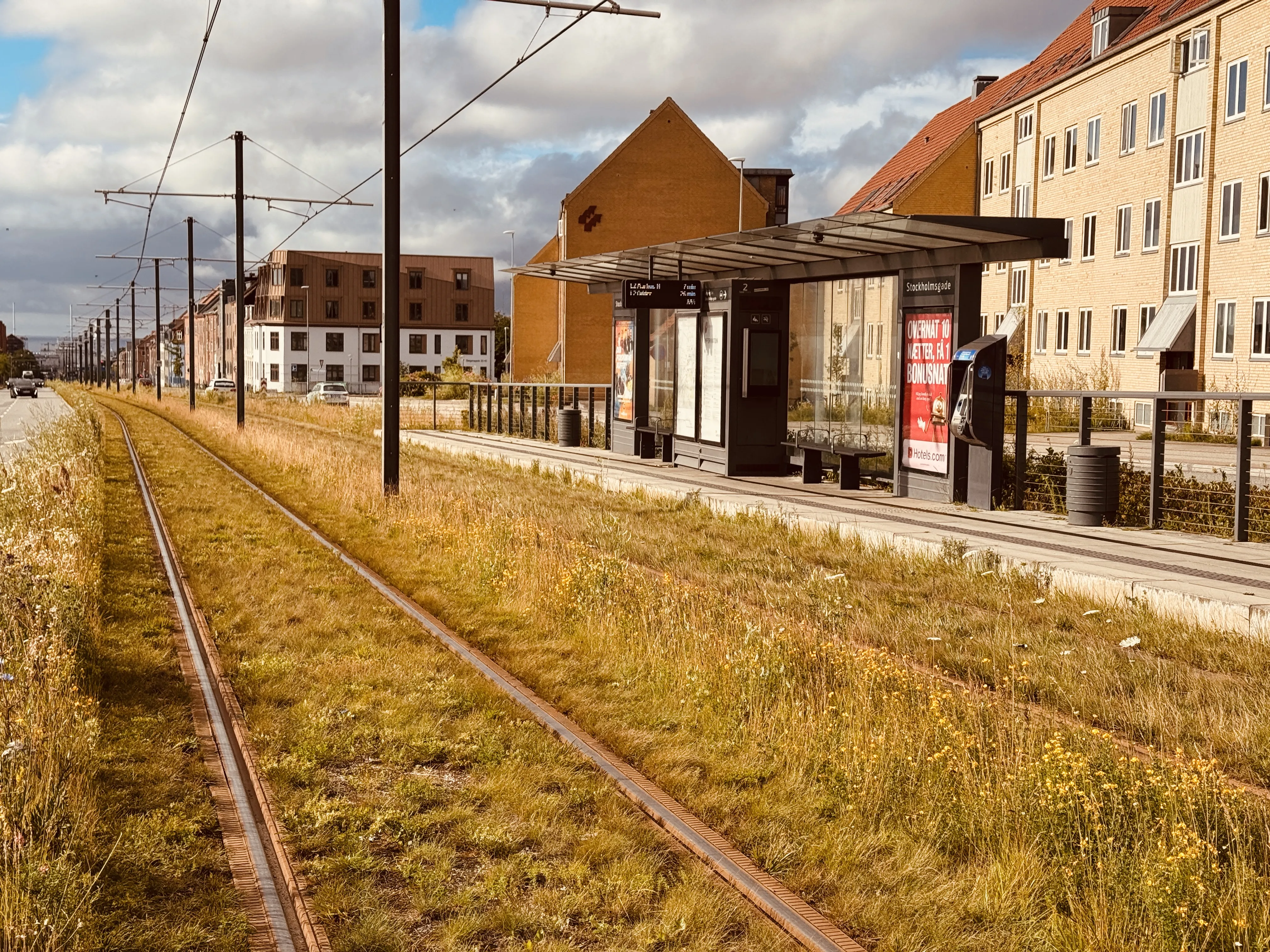 Billede af Stockholmsgade Letbanestation. Billede af Stockholmsgade Letbanestation.