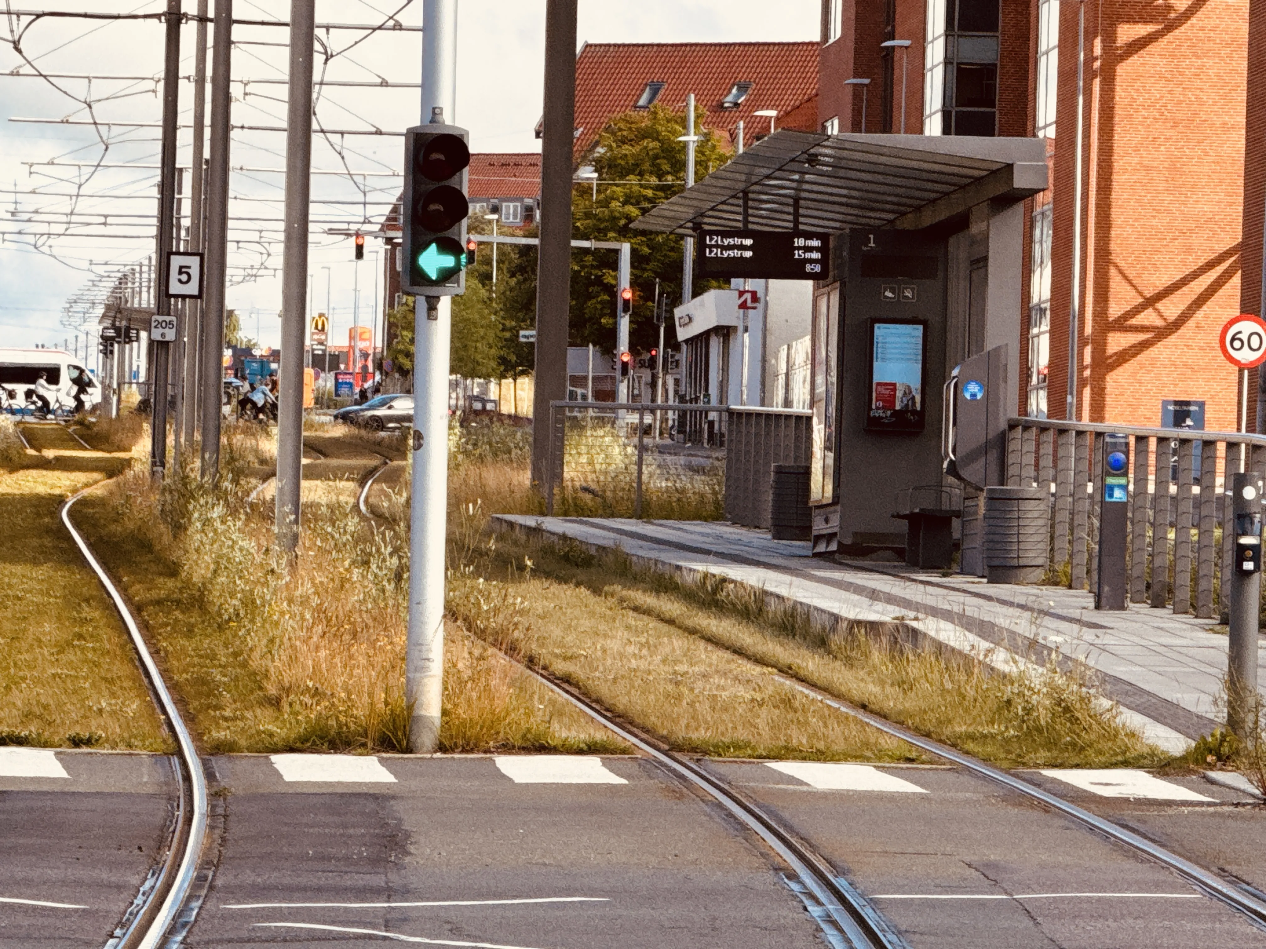 Billede af Aarhus Universitet (Ringgaden) Letbanestation. Billede af Aarhus Universitet (Ringgaden) Letbanestation.