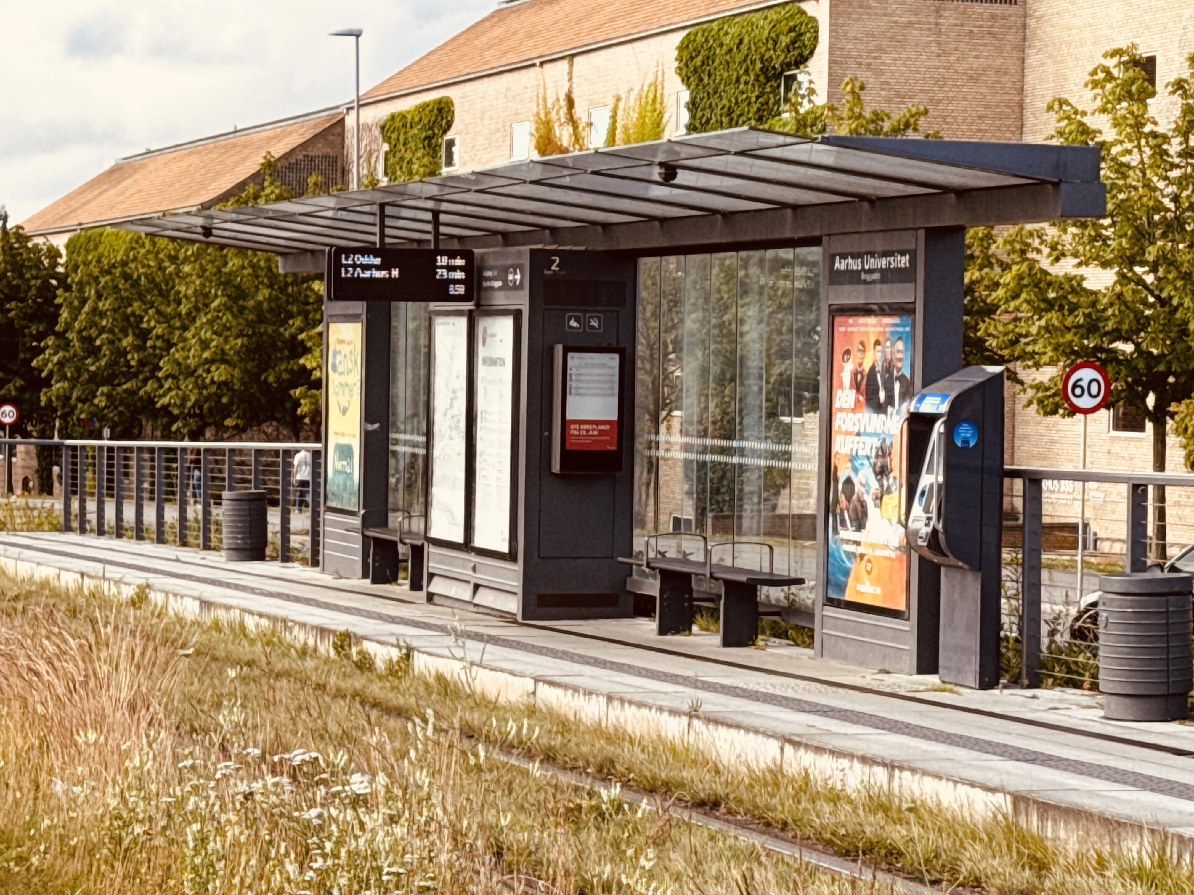 Billede af Aarhus Universitet (Ringgaden) Letbanestation. Billede af Aarhus Universitet (Ringgaden) Letbanestation.