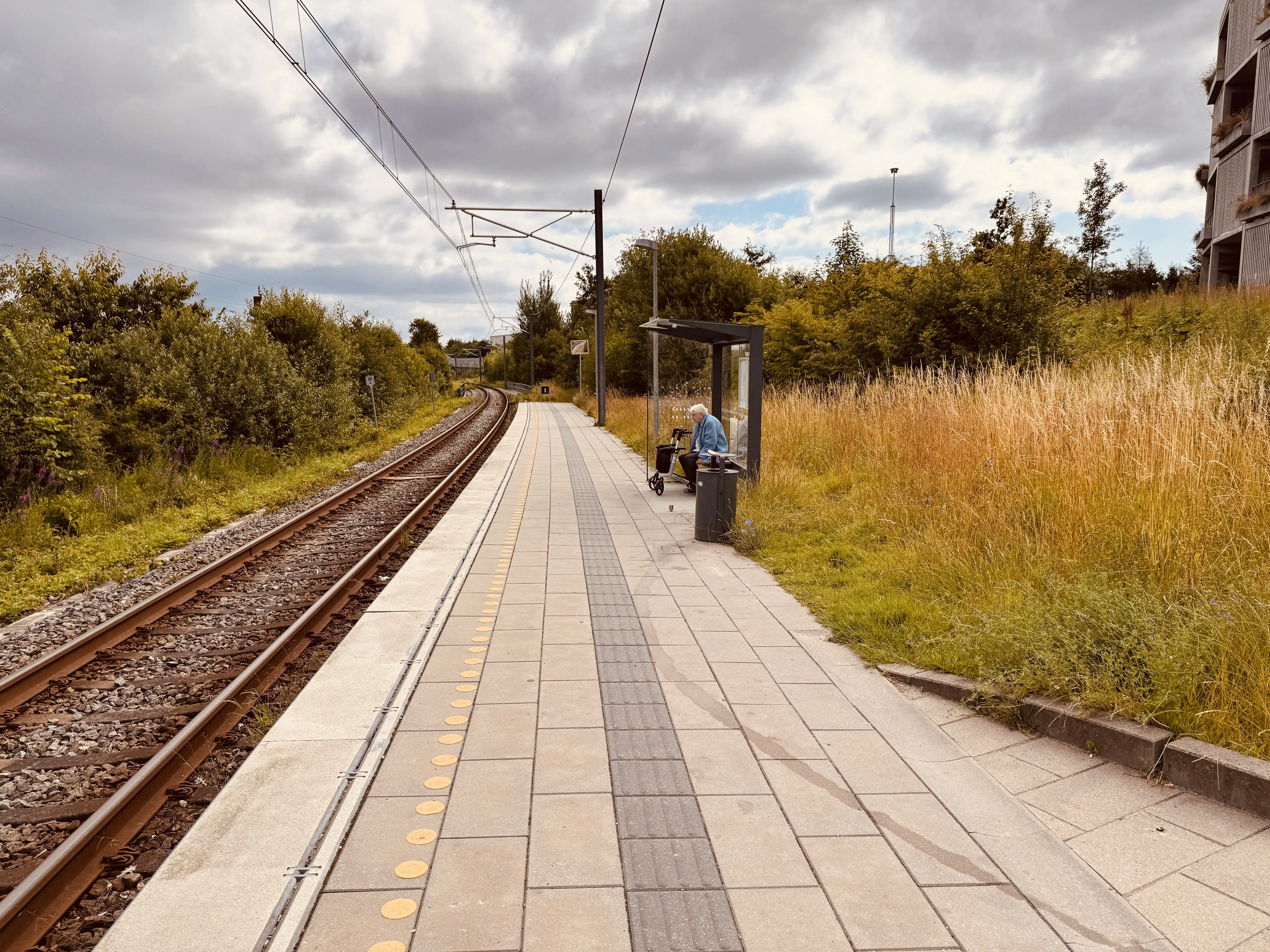 Billede af Rosenhøj Letbanestation.