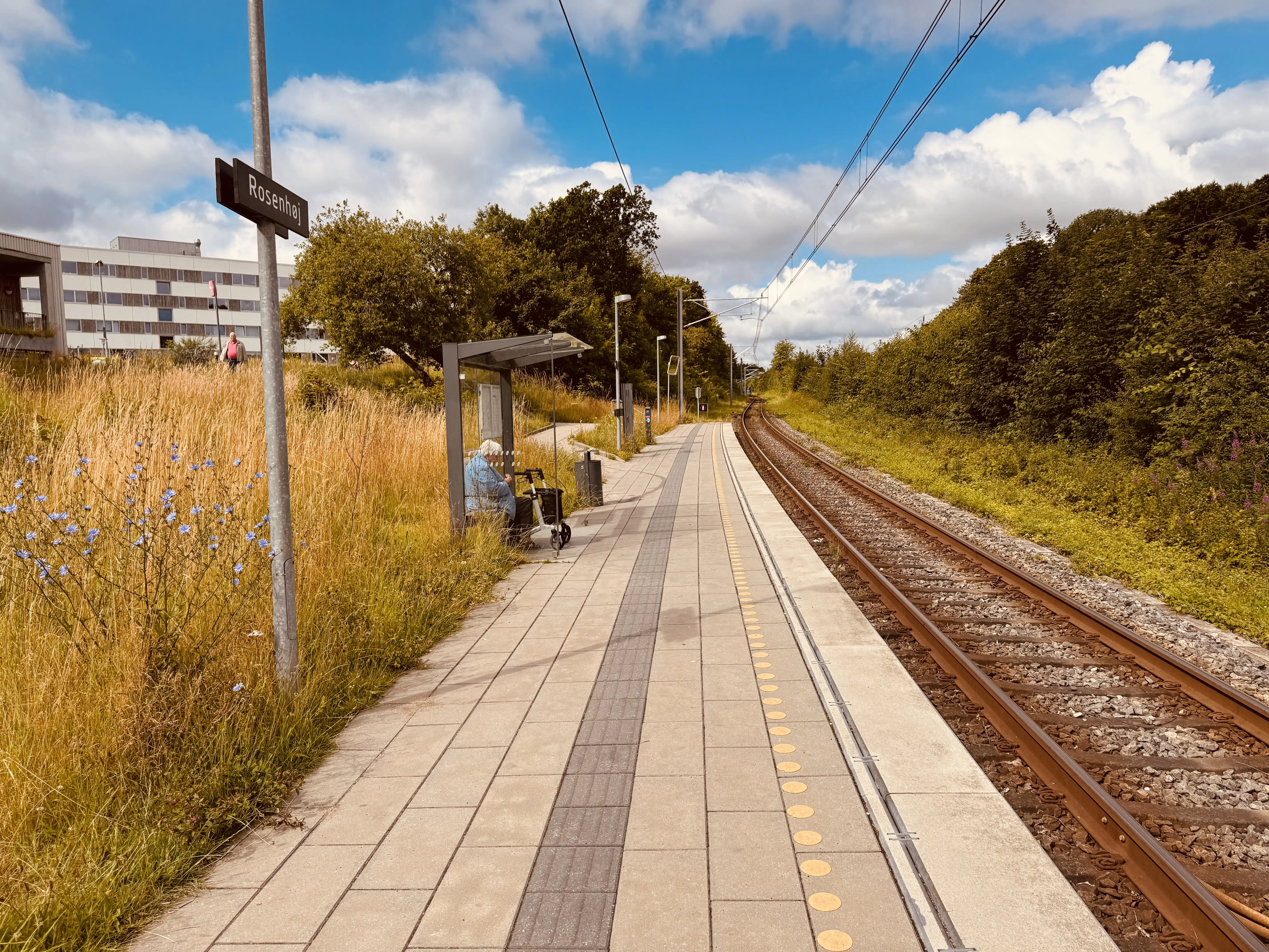 Billede af Rosenhøj Letbanestation.
