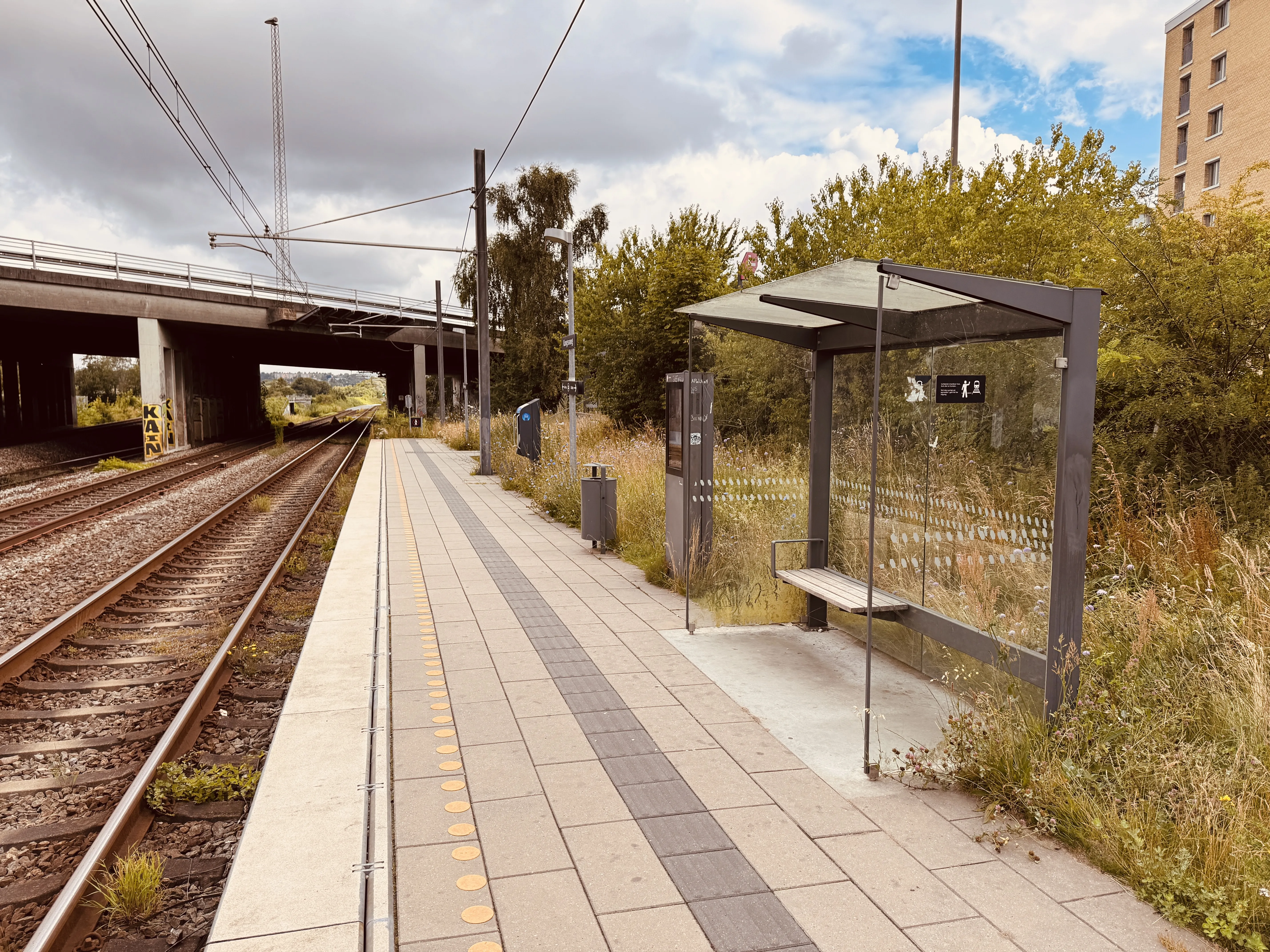 Billede af Kongsvang Letbanestation. Billede af Kongsvang Letbanestation.