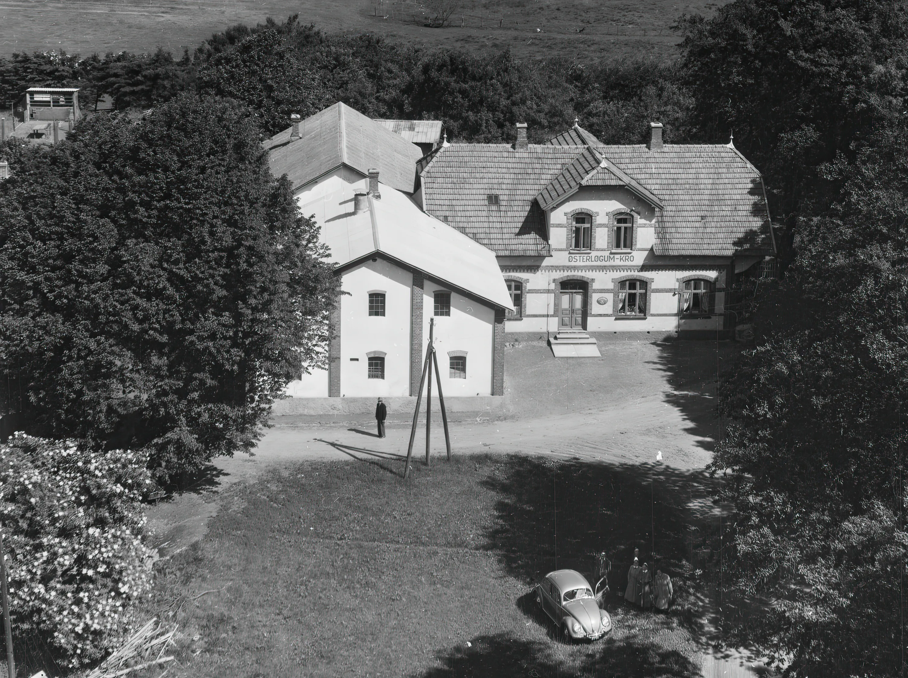 Billede af Øster Løgum Stationskro. Billede af Øster Løgum Stationskro.