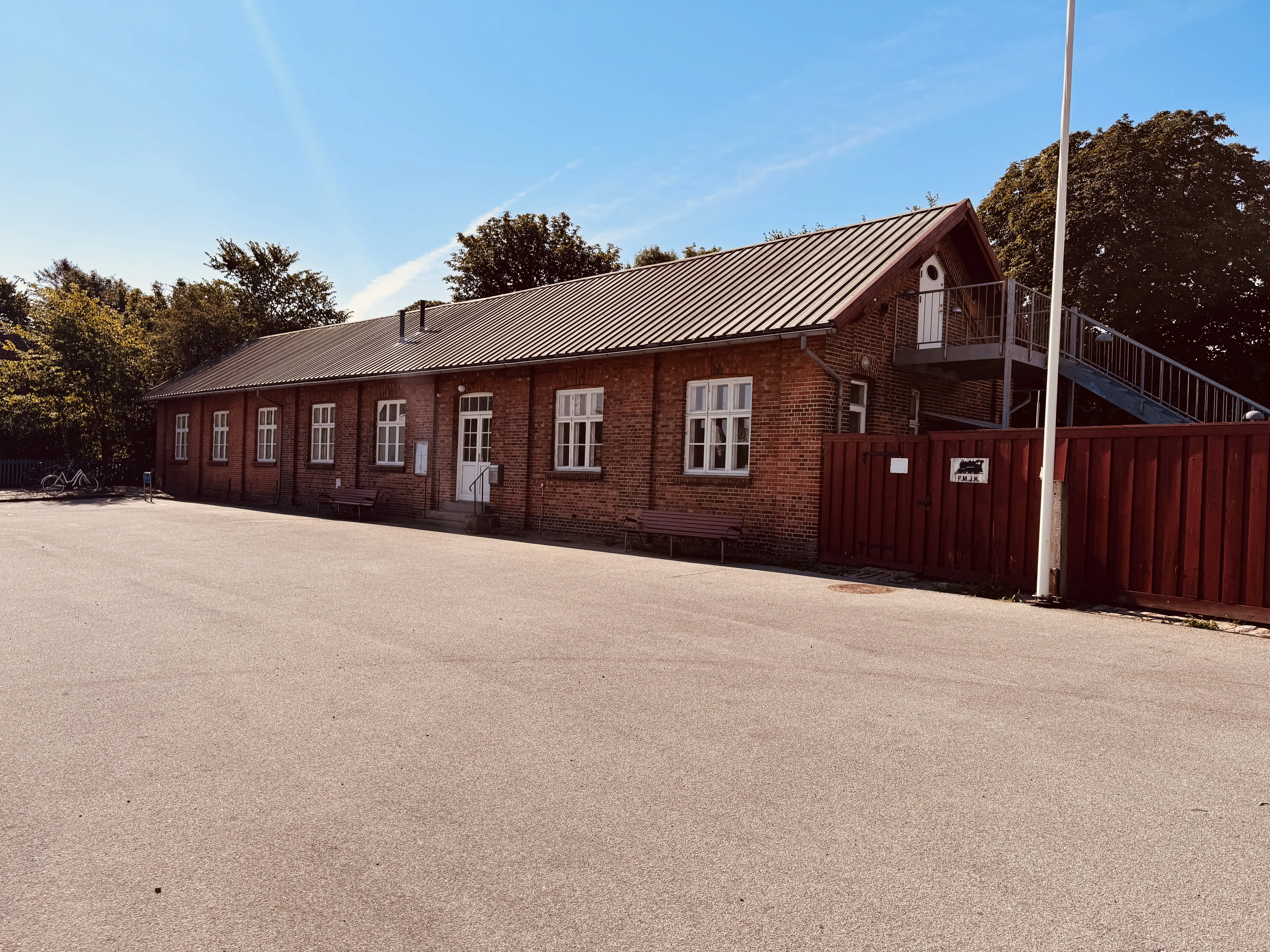 Billede af Kvissel Station.