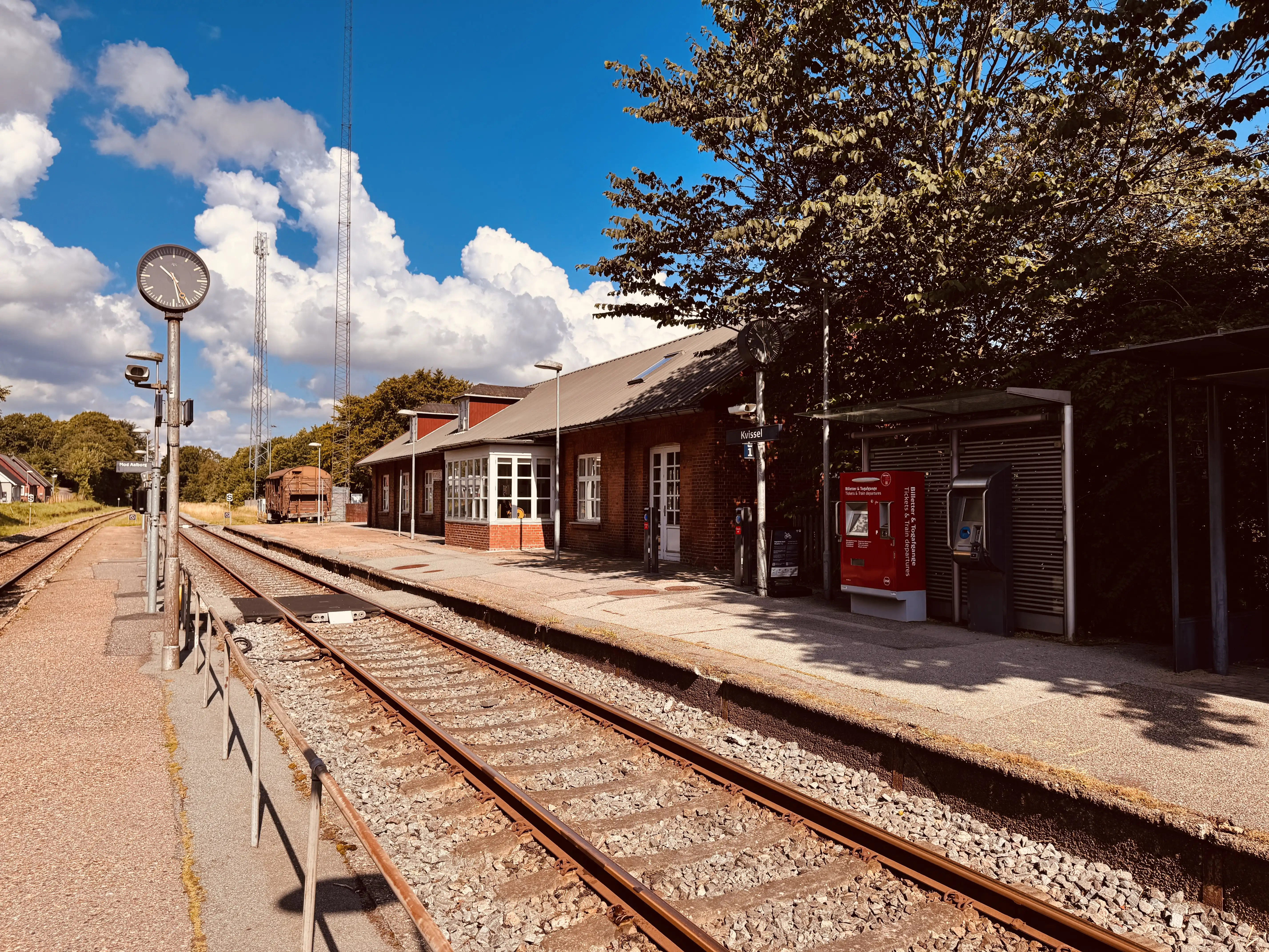 Billede af Kvissel Station.