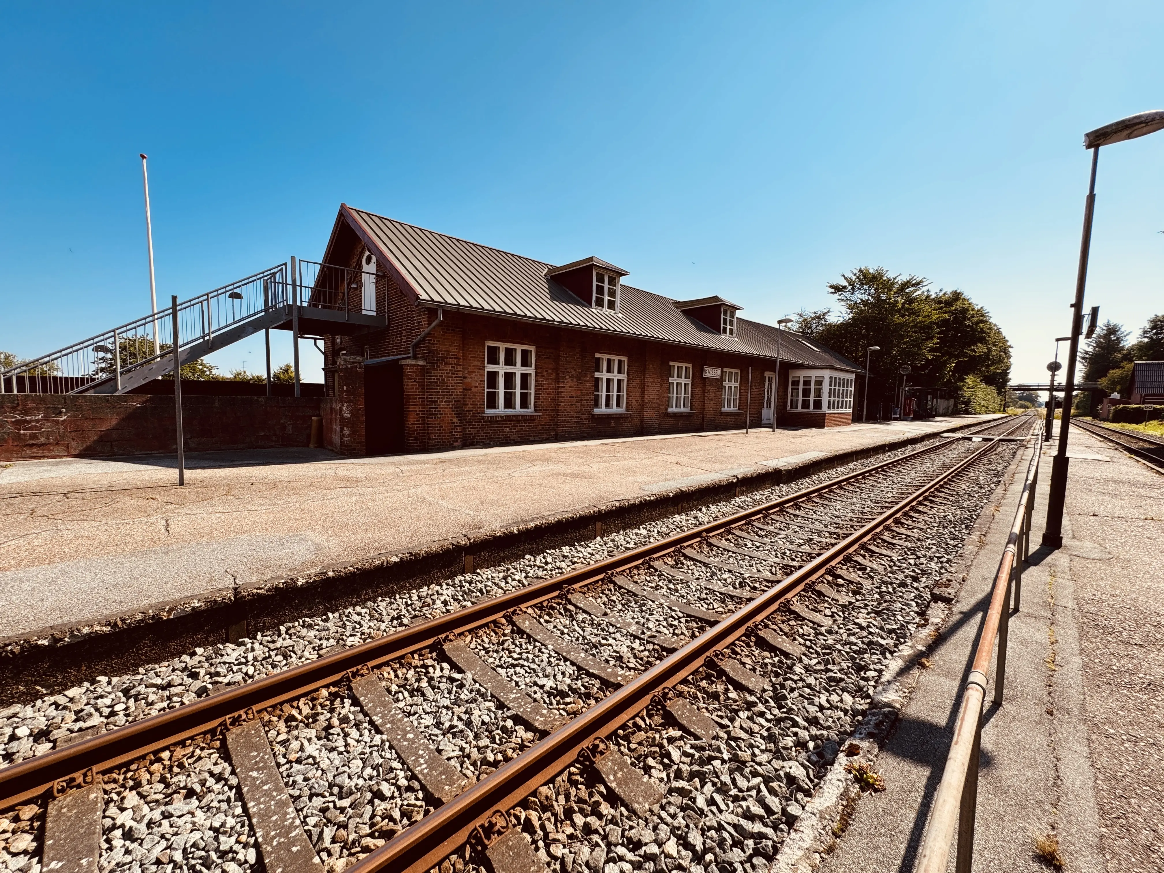 Billede af Kvissel Station.