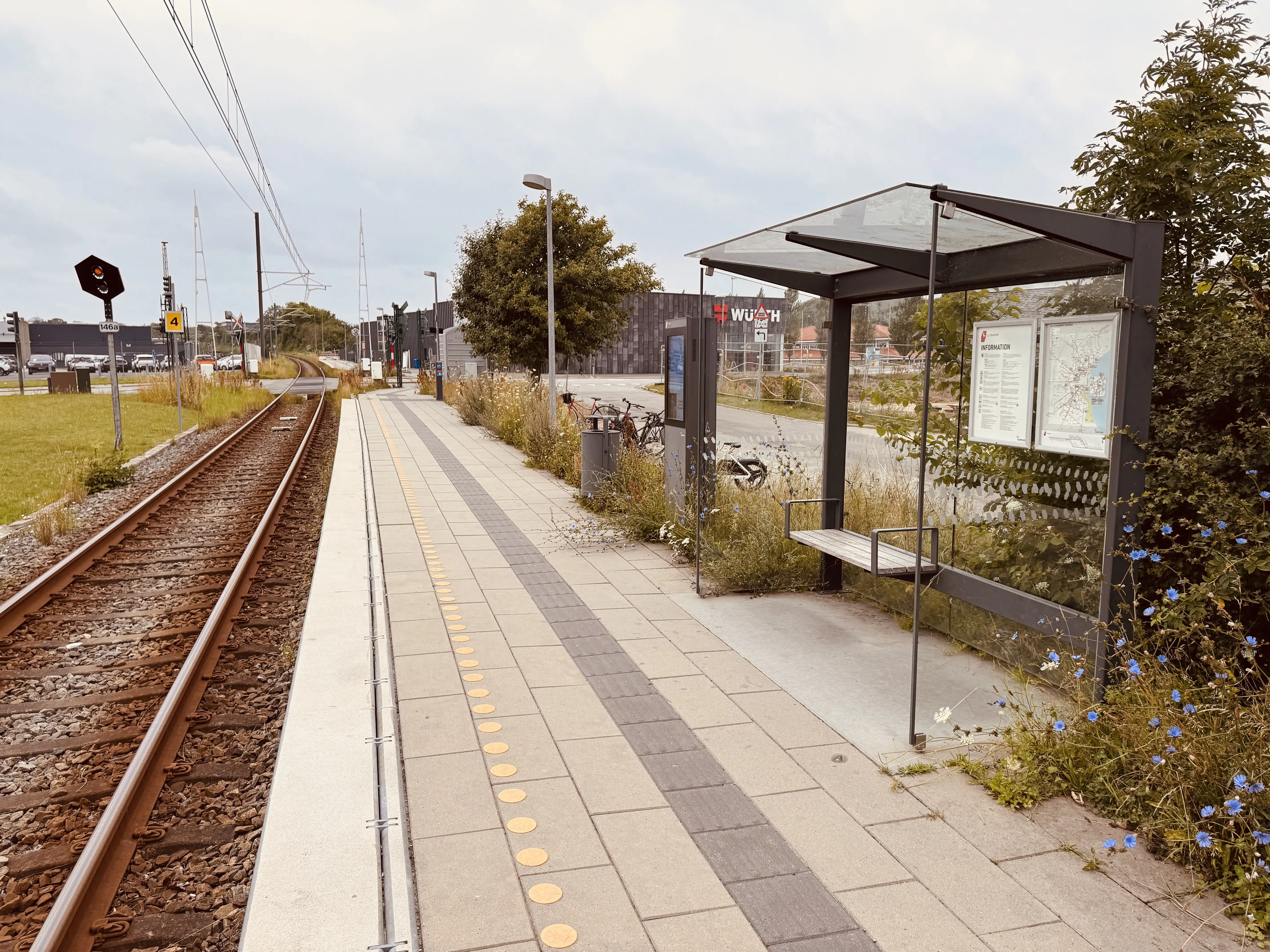 Billede af Øllegårdsvej Trinbræt. Billede af Øllegårdsvej Trinbræt.