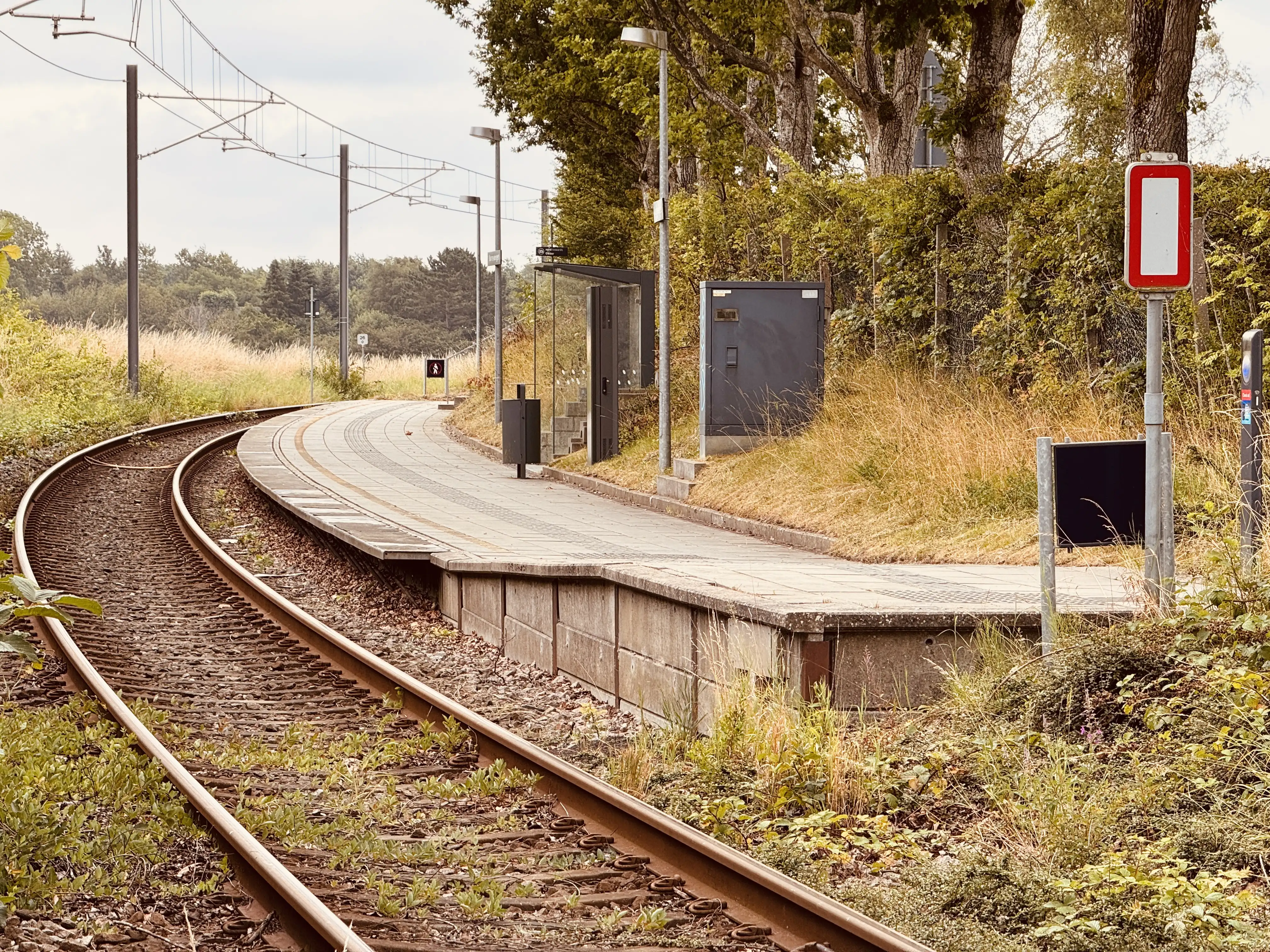 Billede af Nørrevænget Trinbræt. Billede af Nørrevænget Trinbræt.