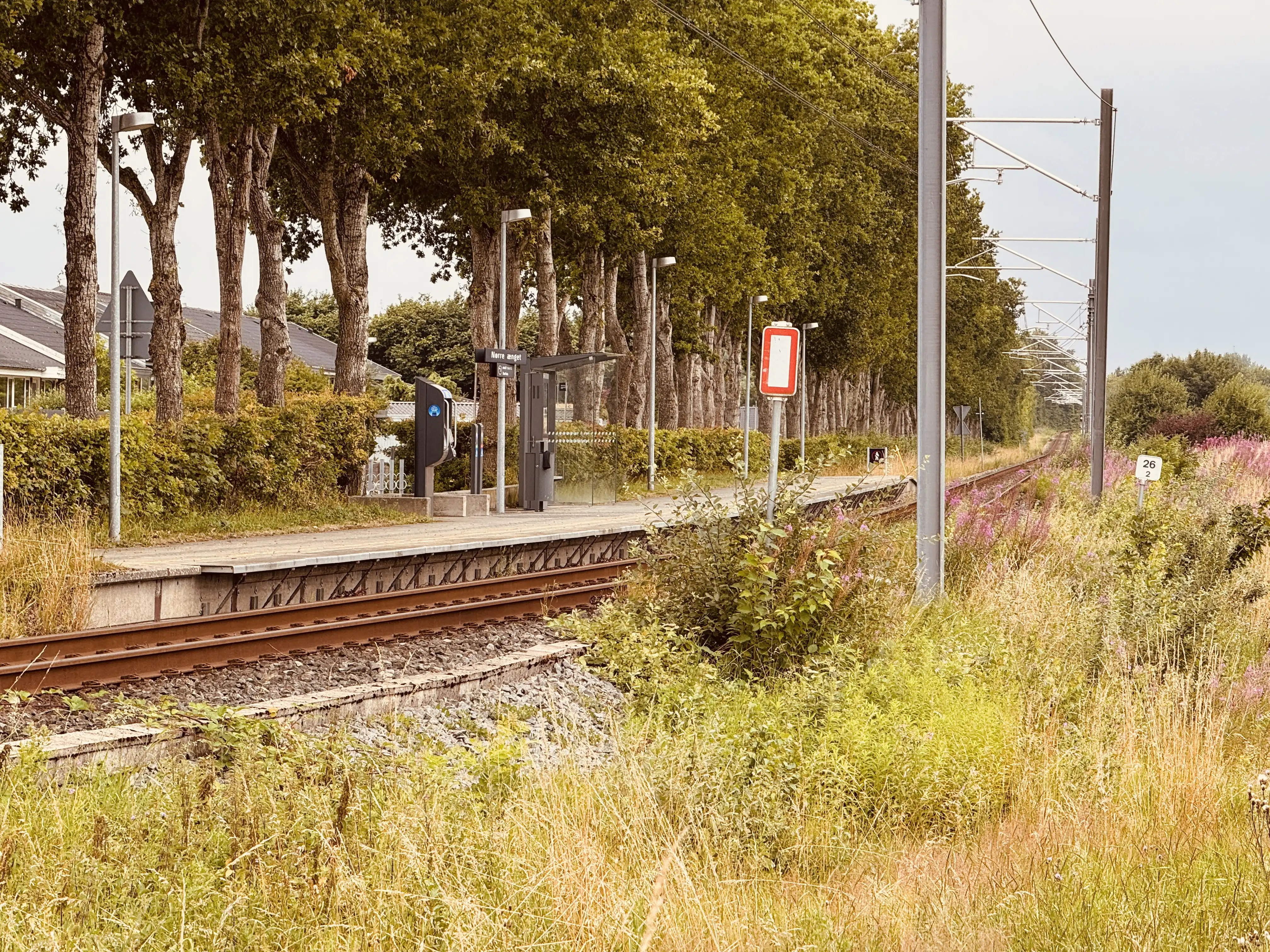 Billede af Nørrevænget Trinbræt. Billede af Nørrevænget Trinbræt.