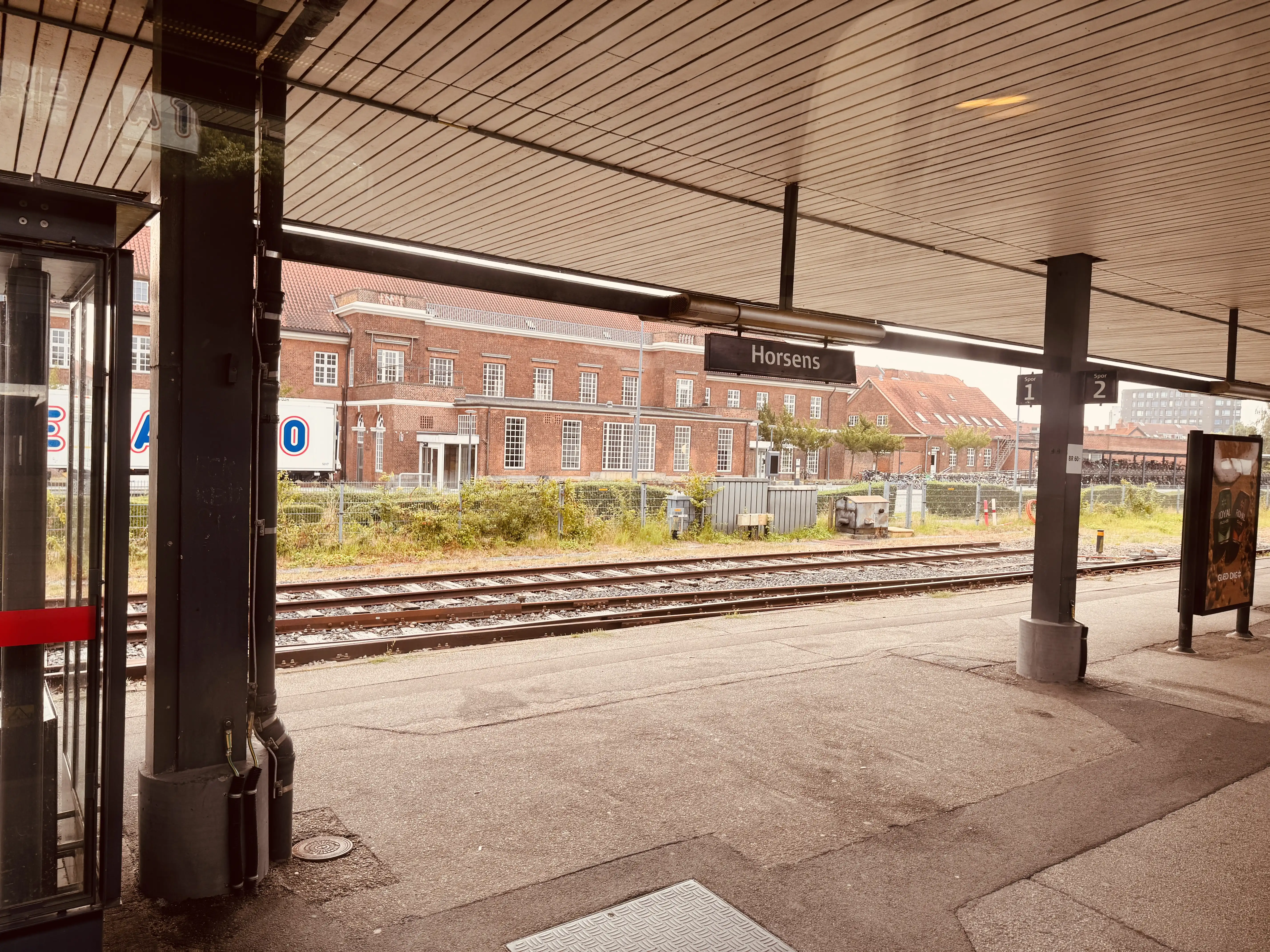Billede af Horsens Station. Billede af Horsens Station.