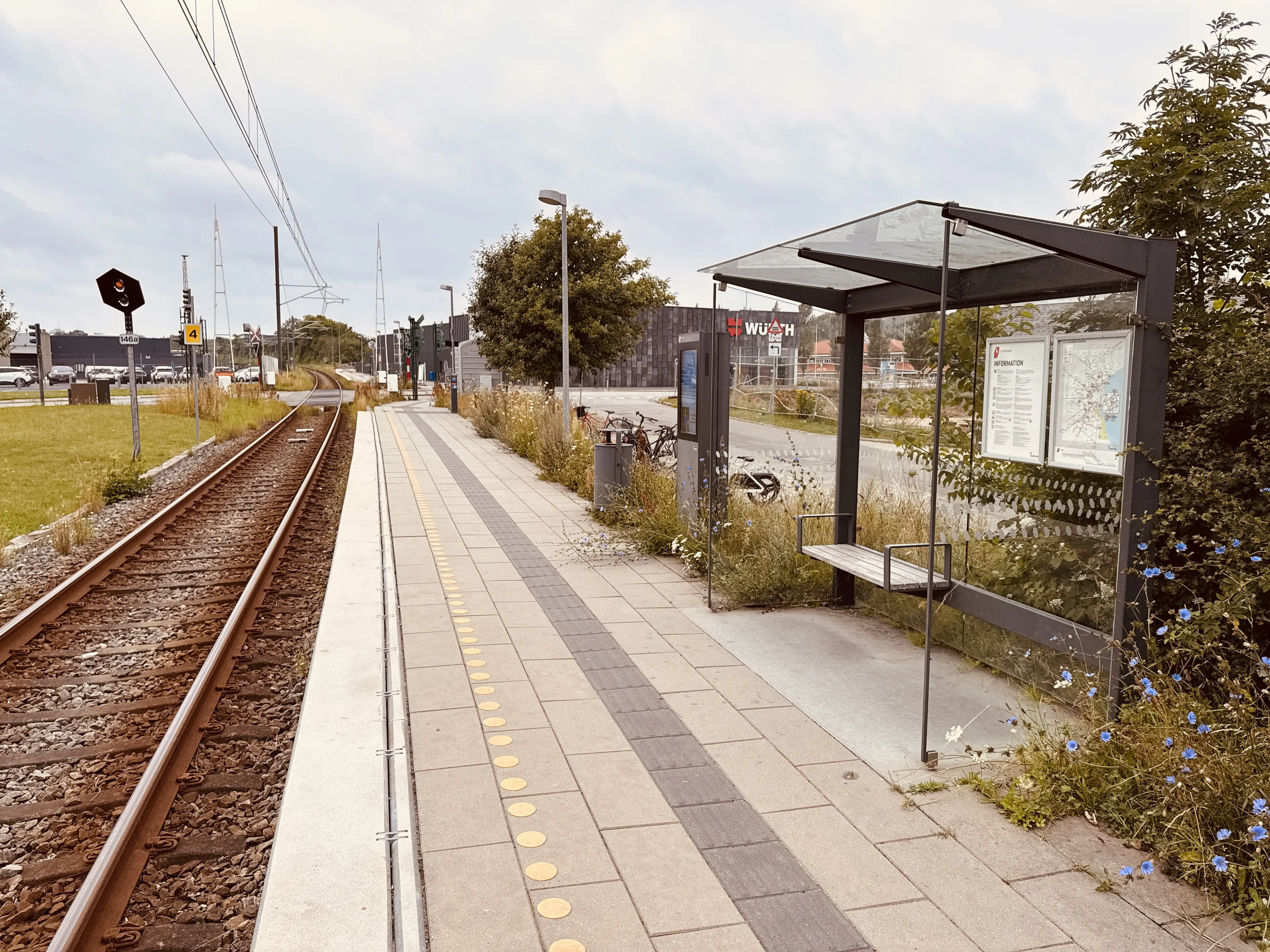 Billede af Øllegårdsvej Letbanestation.