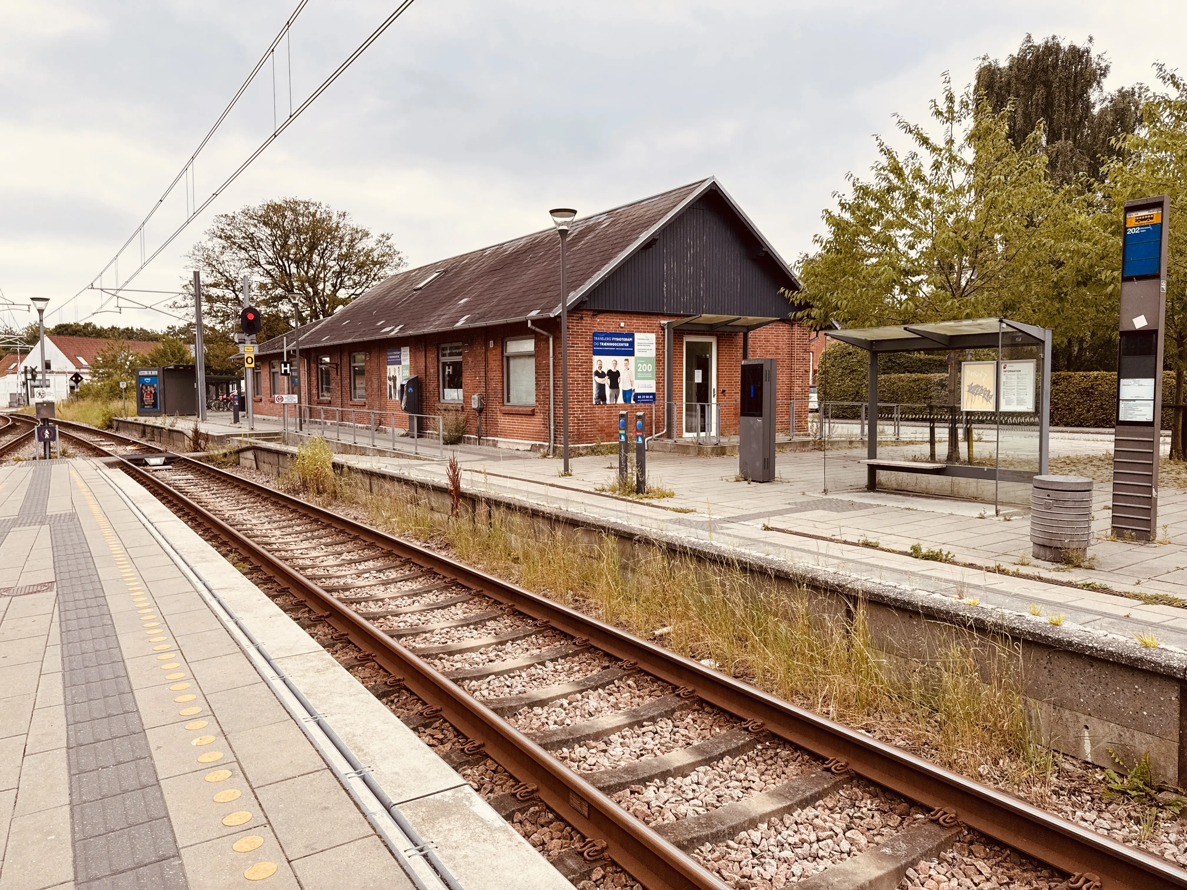 Billede af Tranbjerg Letbanestation. Billede af Tranbjerg Letbanestation.
