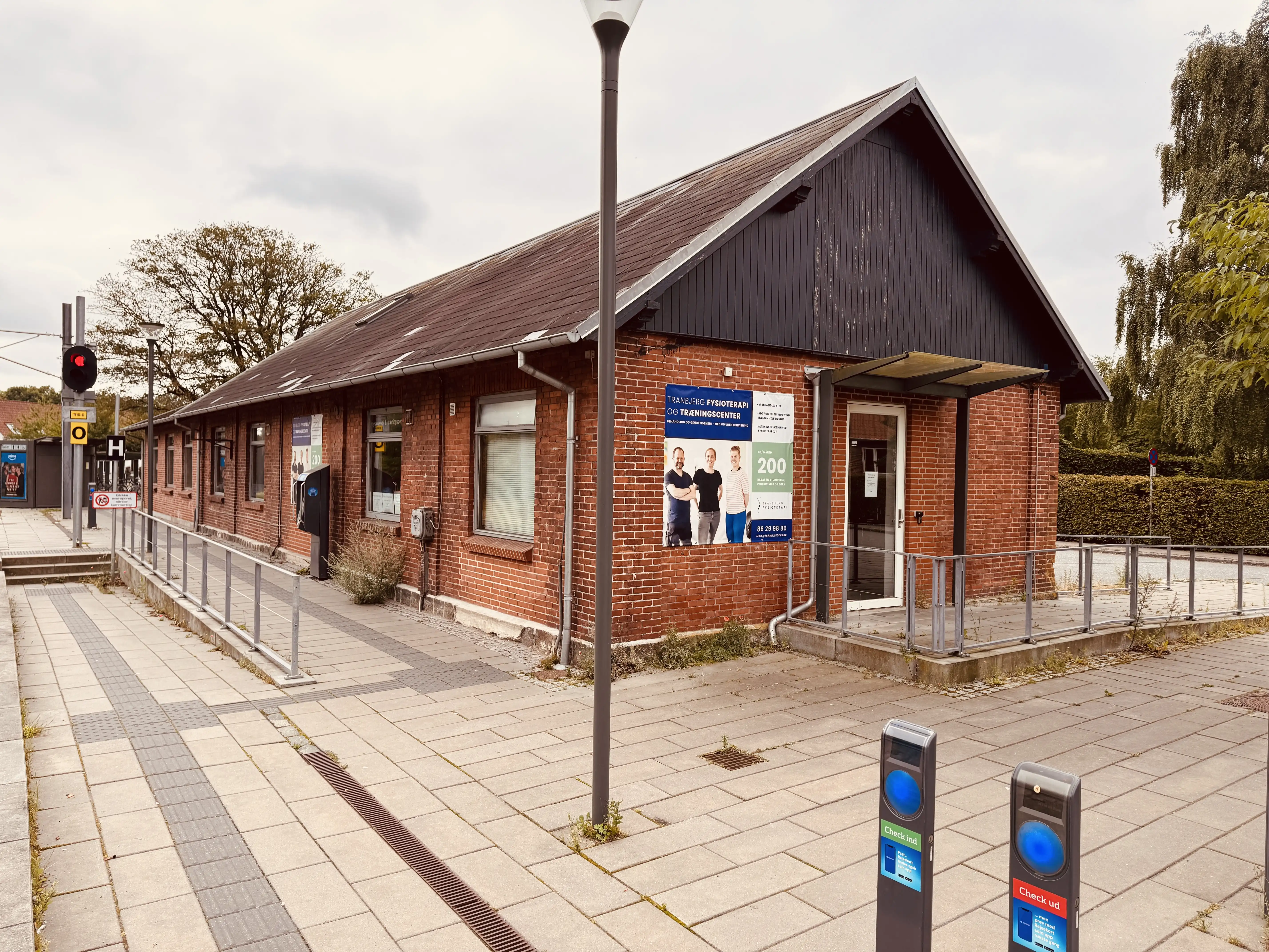 Billede af Tranbjerg Letbanestation. Billede af Tranbjerg Letbanestation.