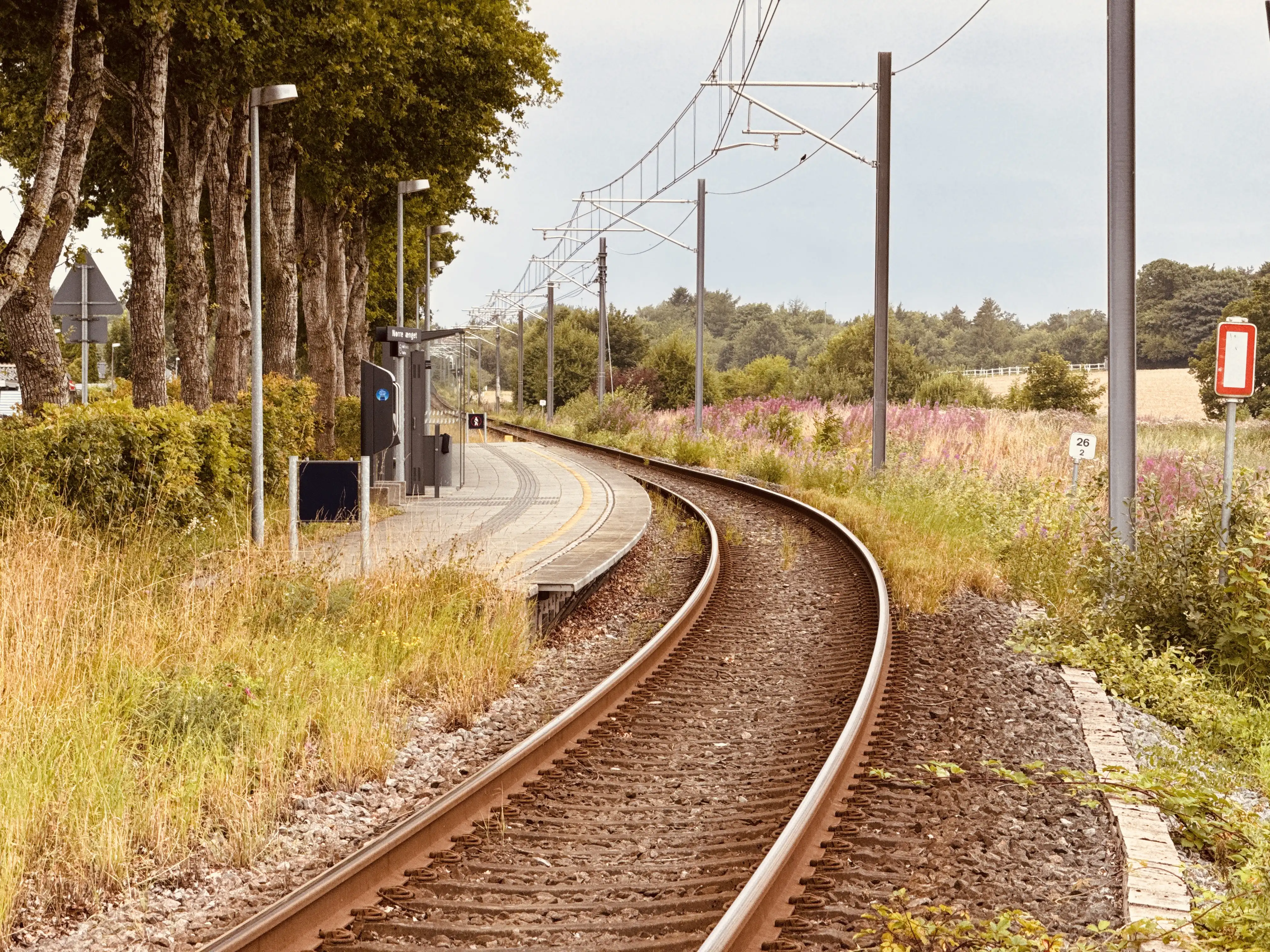Billede af Nørrevænget Letbanestation. Billede af Nørrevænget Letbanestation.