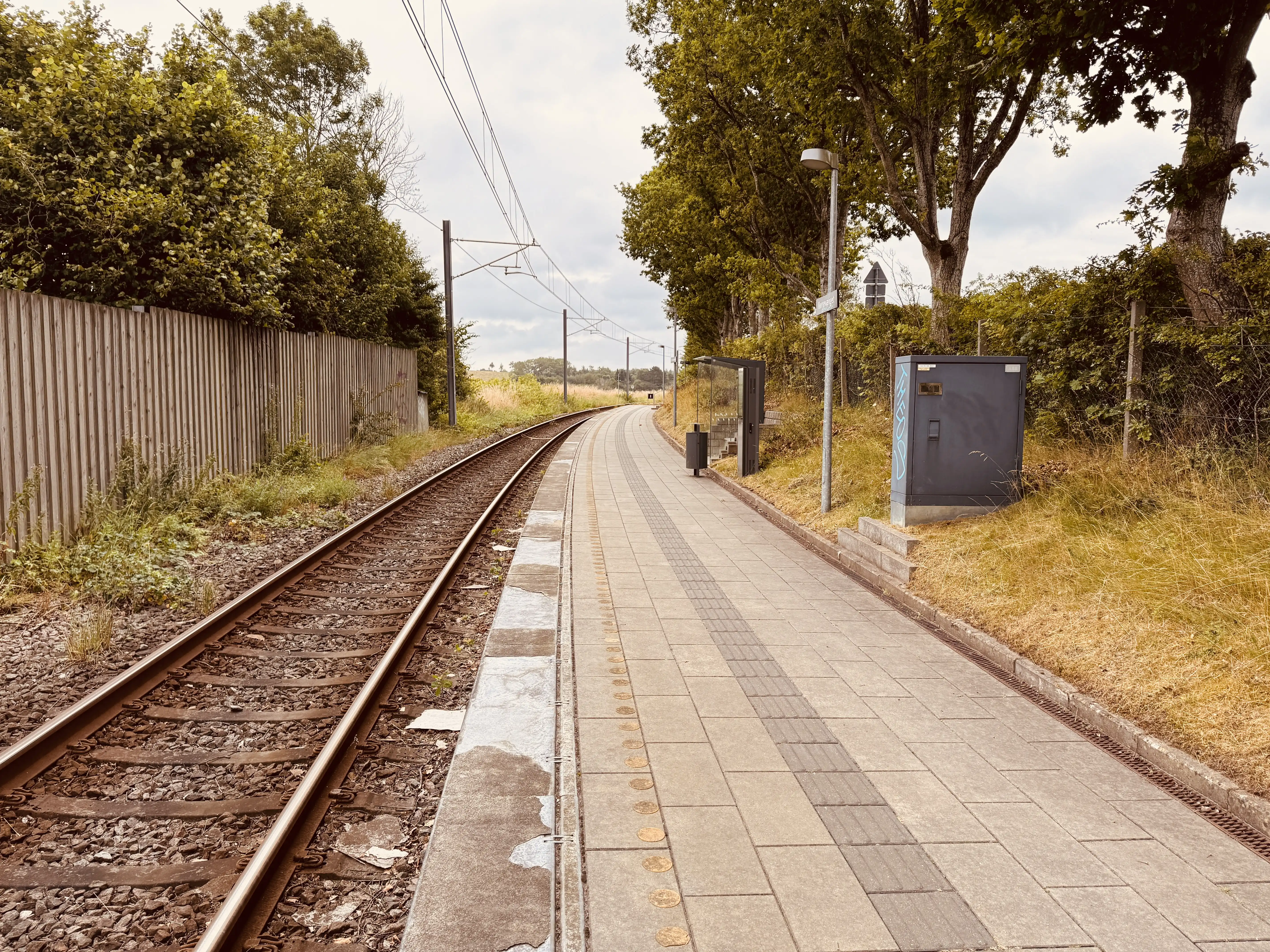 Billede af Nørrevænget Letbanestation. Billede af Nørrevænget Letbanestation.
