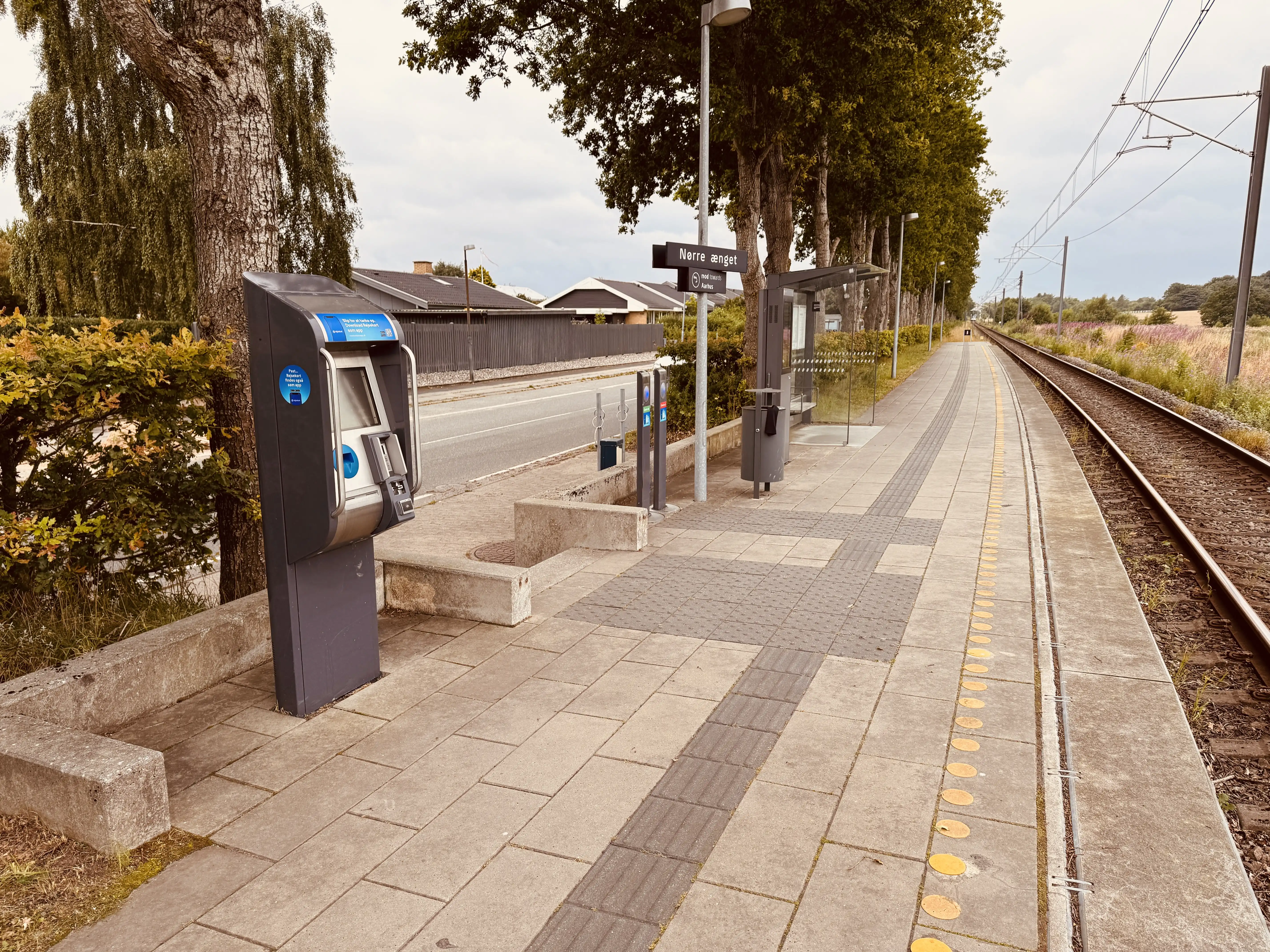 Billede af Nørrevænget Letbanestation. Billede af Nørrevænget Letbanestation.