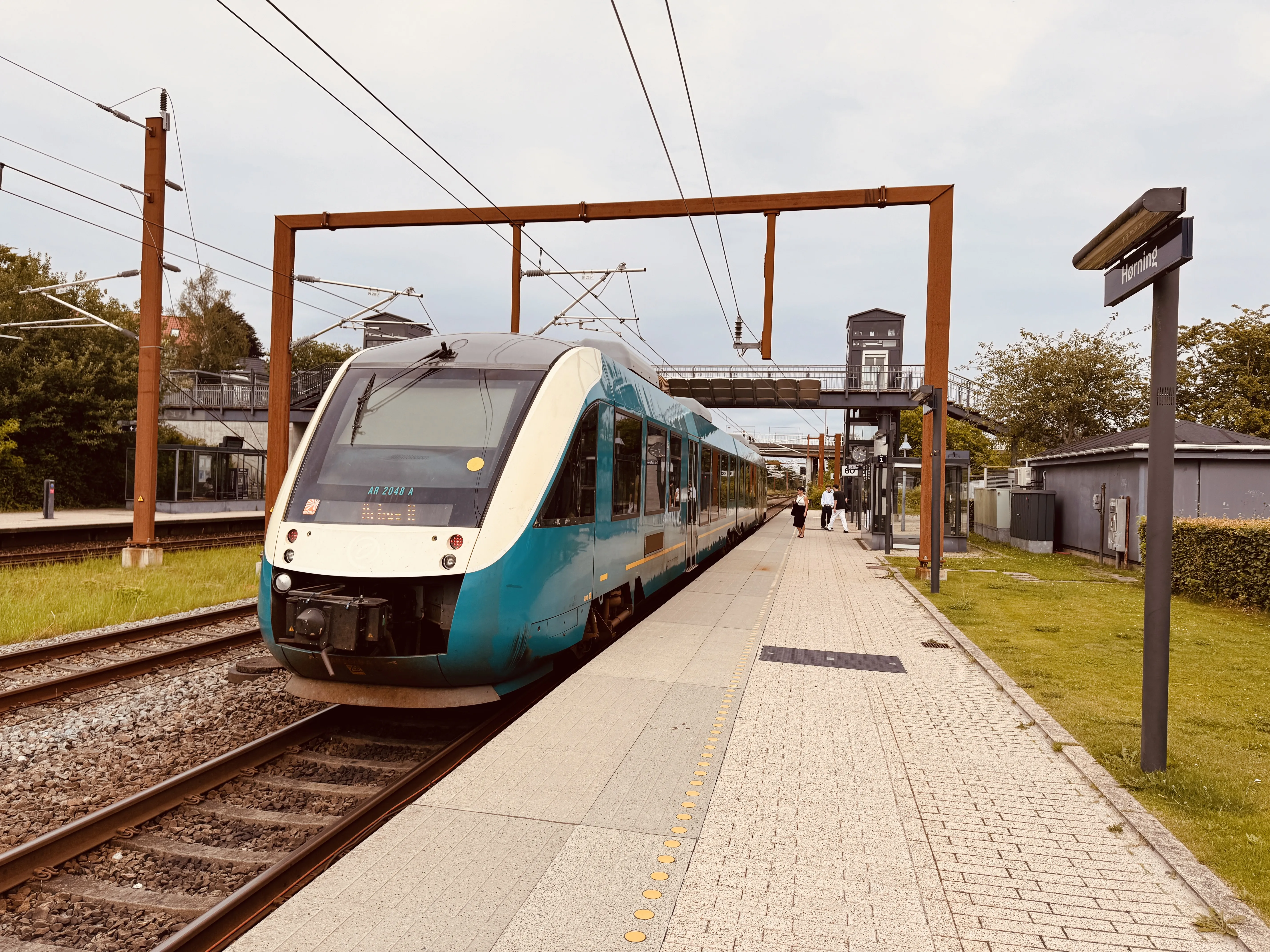 Billede af GoCollective AR 2048, tidligere ARRIVA AR 2048 fotograferet ud for Hørning Trinbræt.