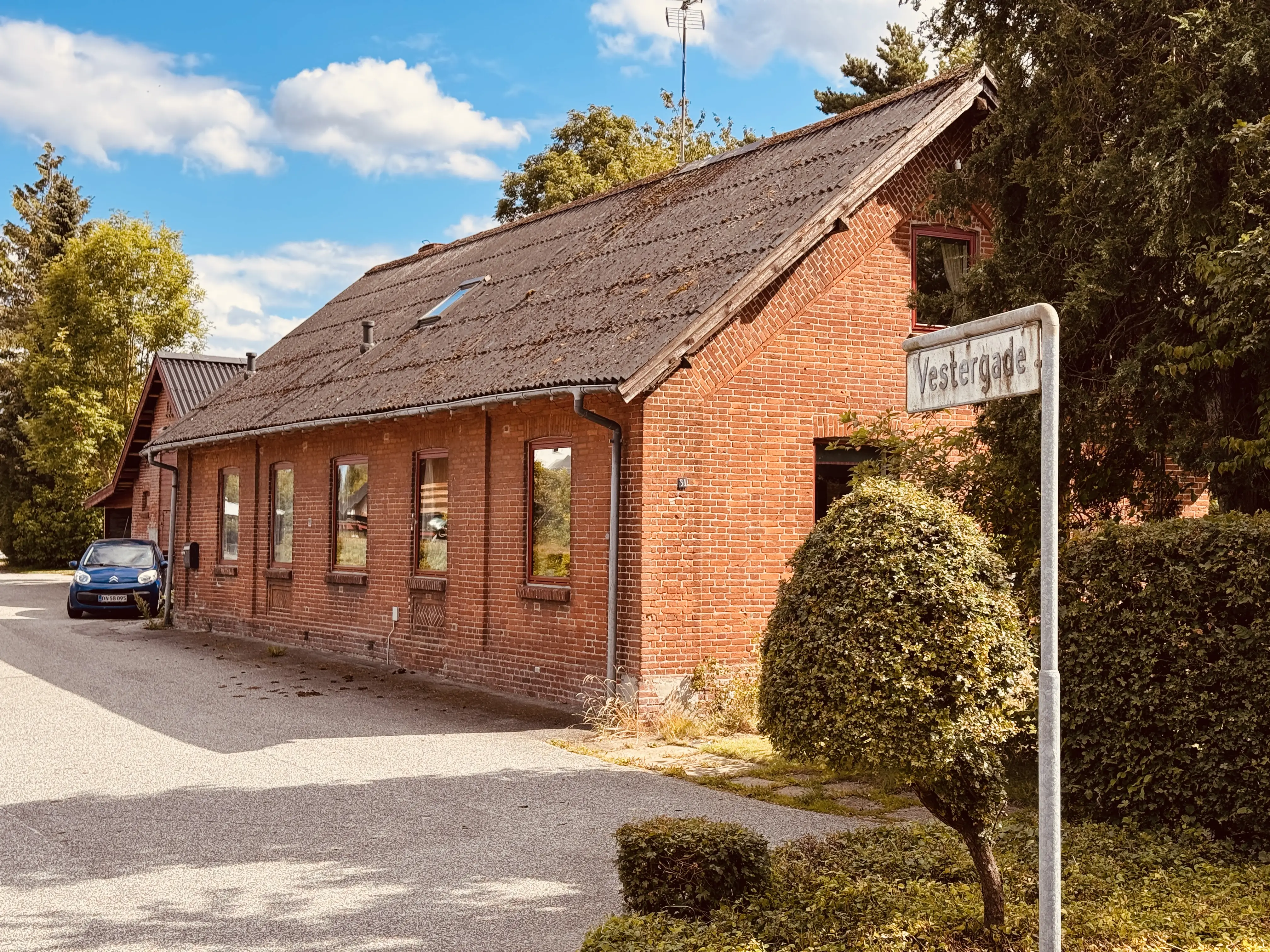 Billede af Gjerlev Station.