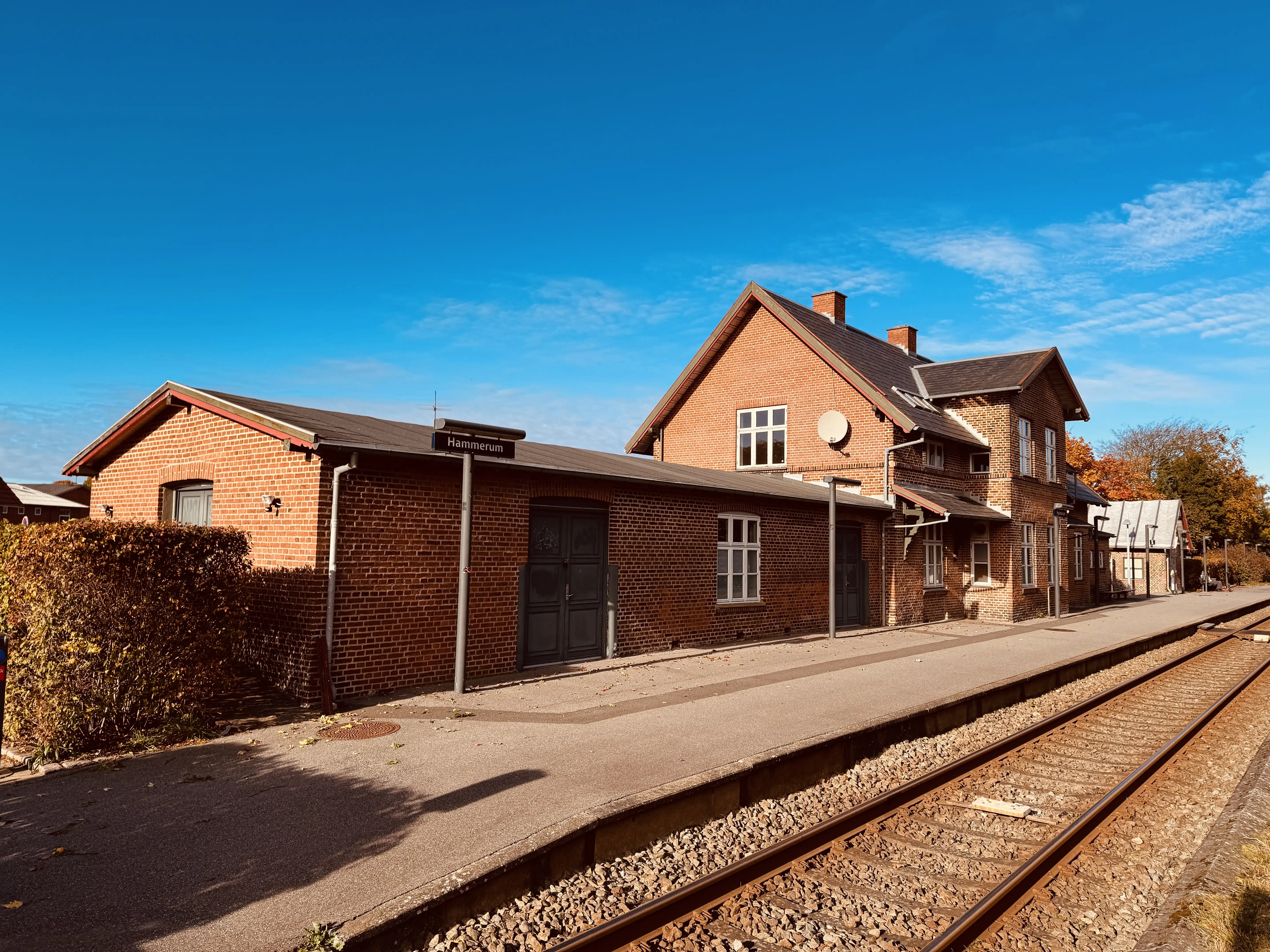 Billede af Hammerum Station. Billede af Hammerum Station.