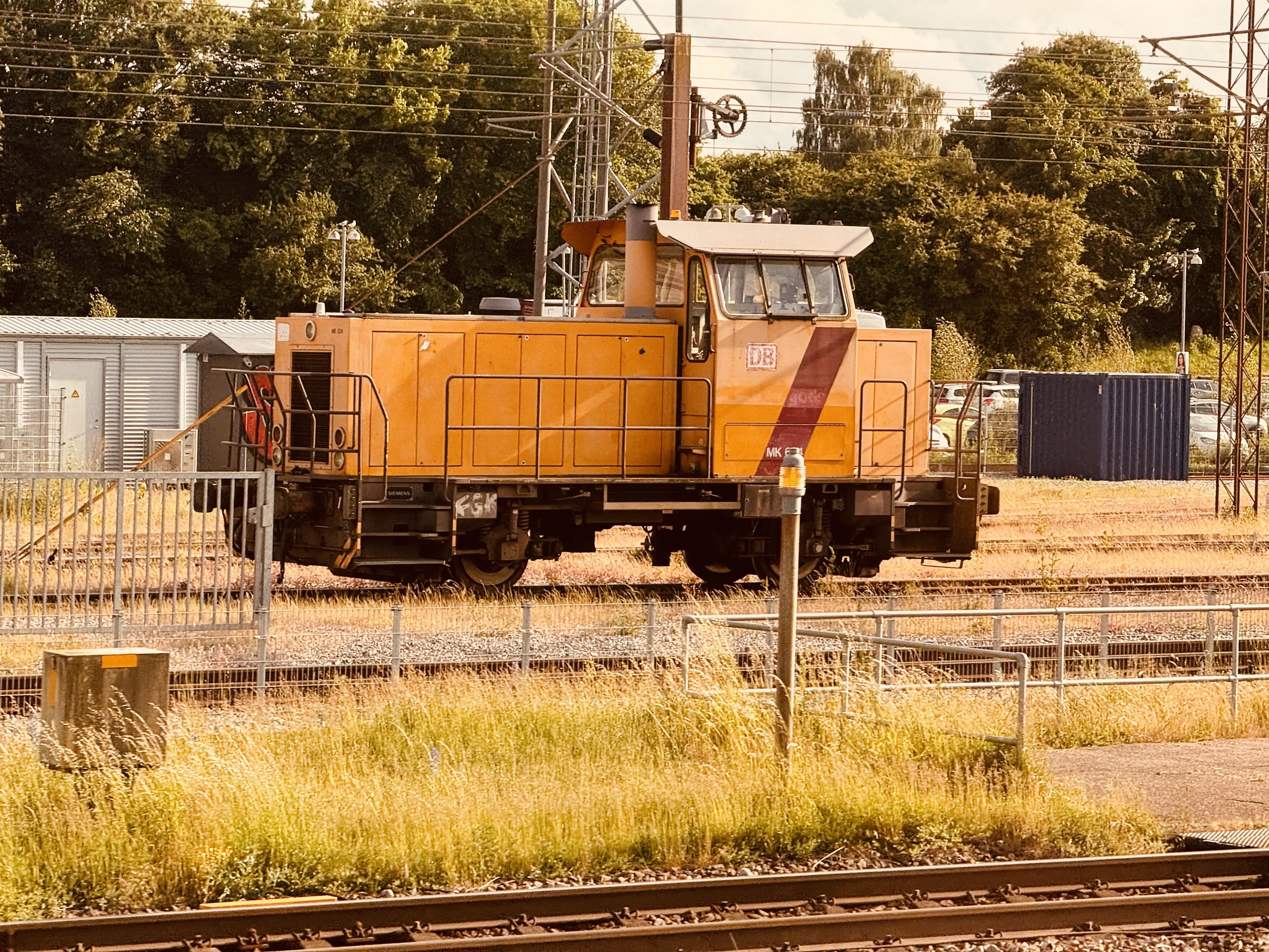 Billede af DSB MK 624 fotograferet ud for Ringsted Station.