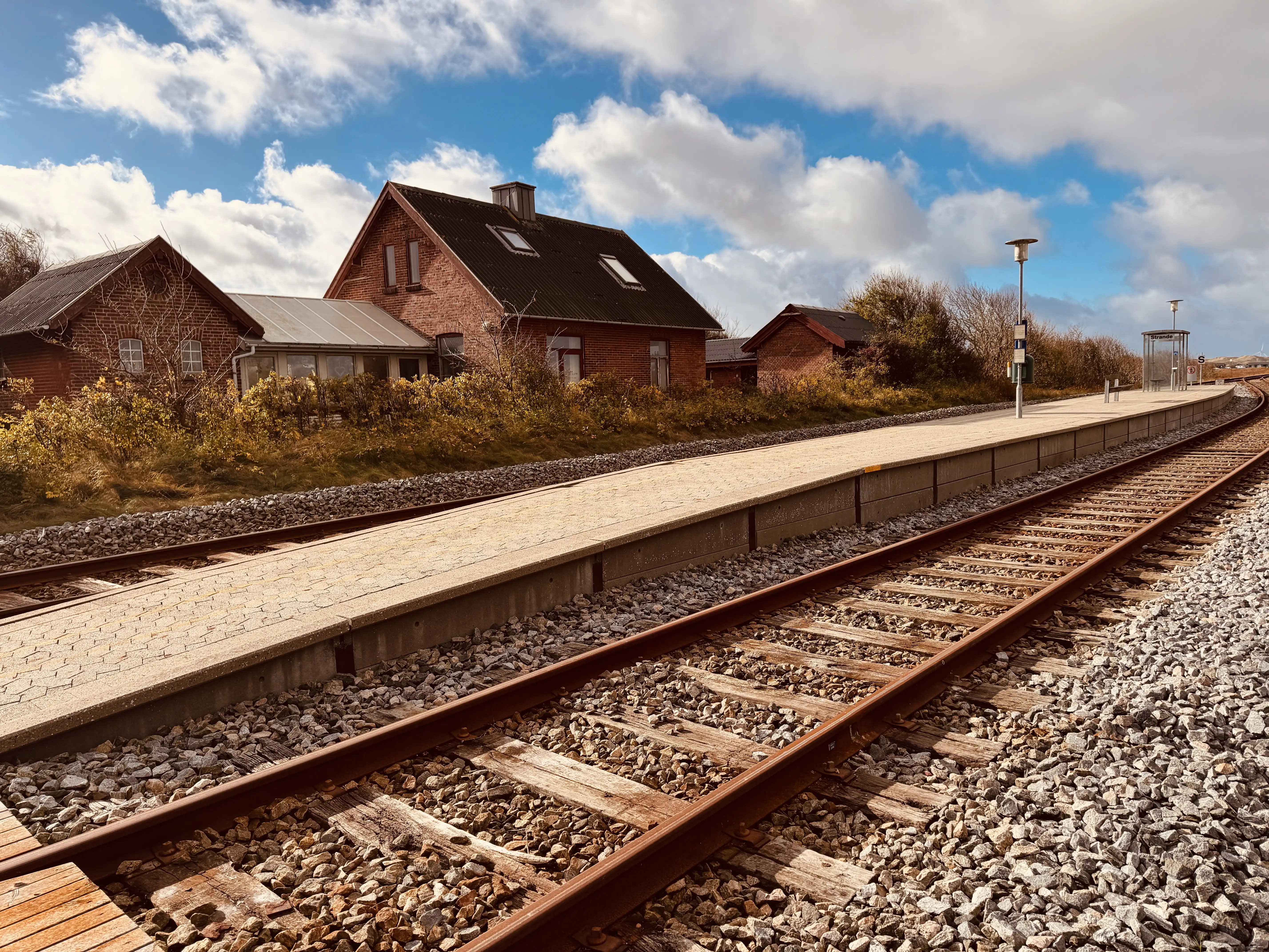 Billede af Strande Station. Billede af Strande Station.
