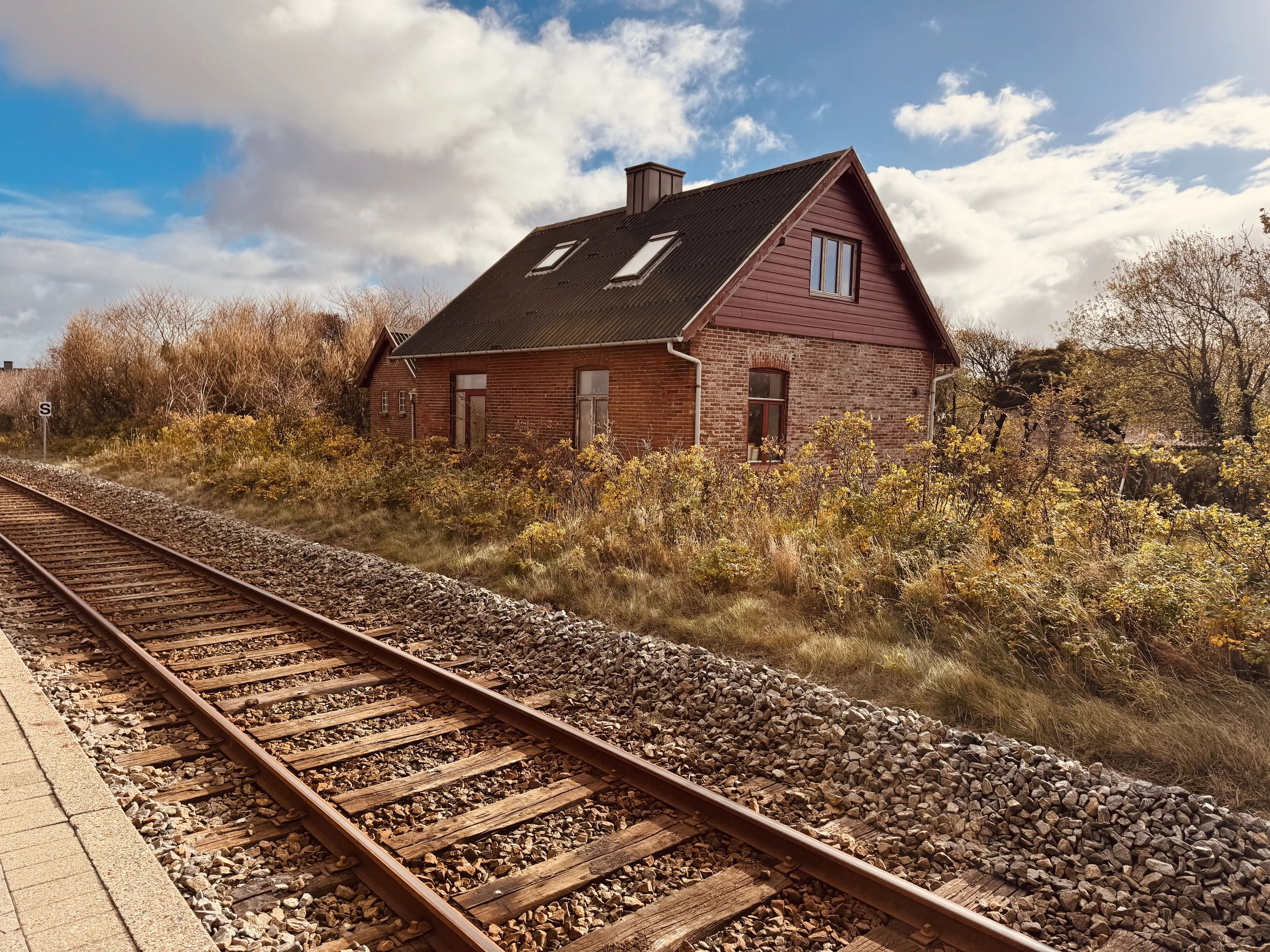Billede af Strande Station. Billede af Strande Station.