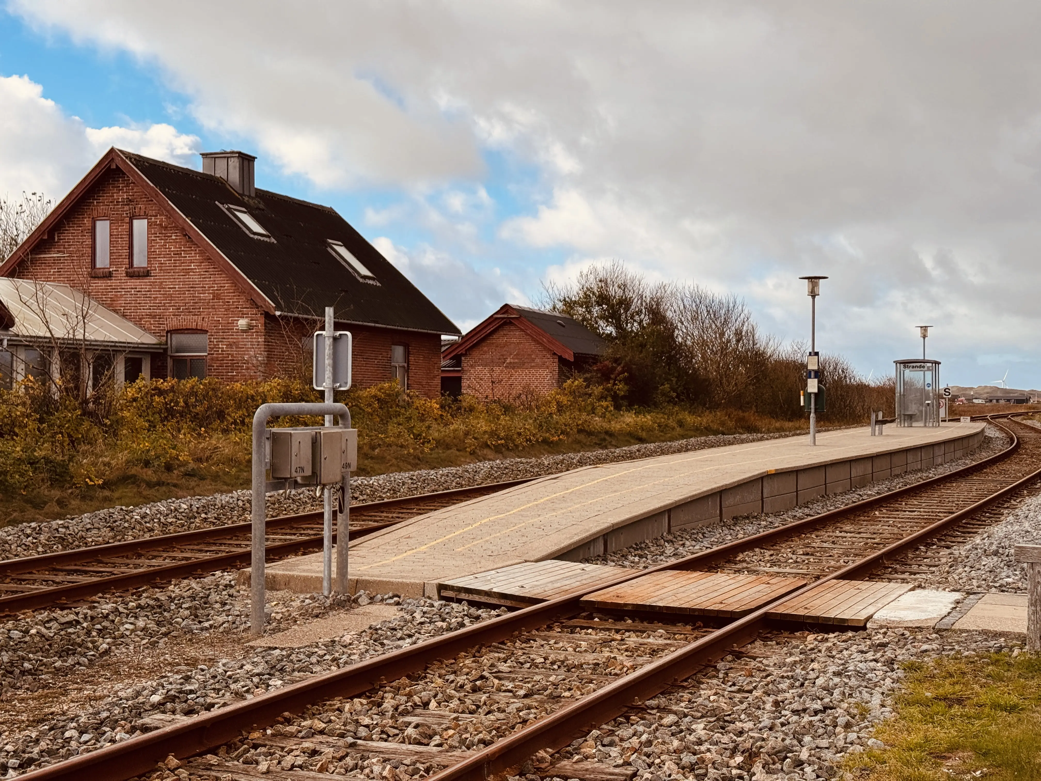 Billede af Strande Station. Billede af Strande Station.