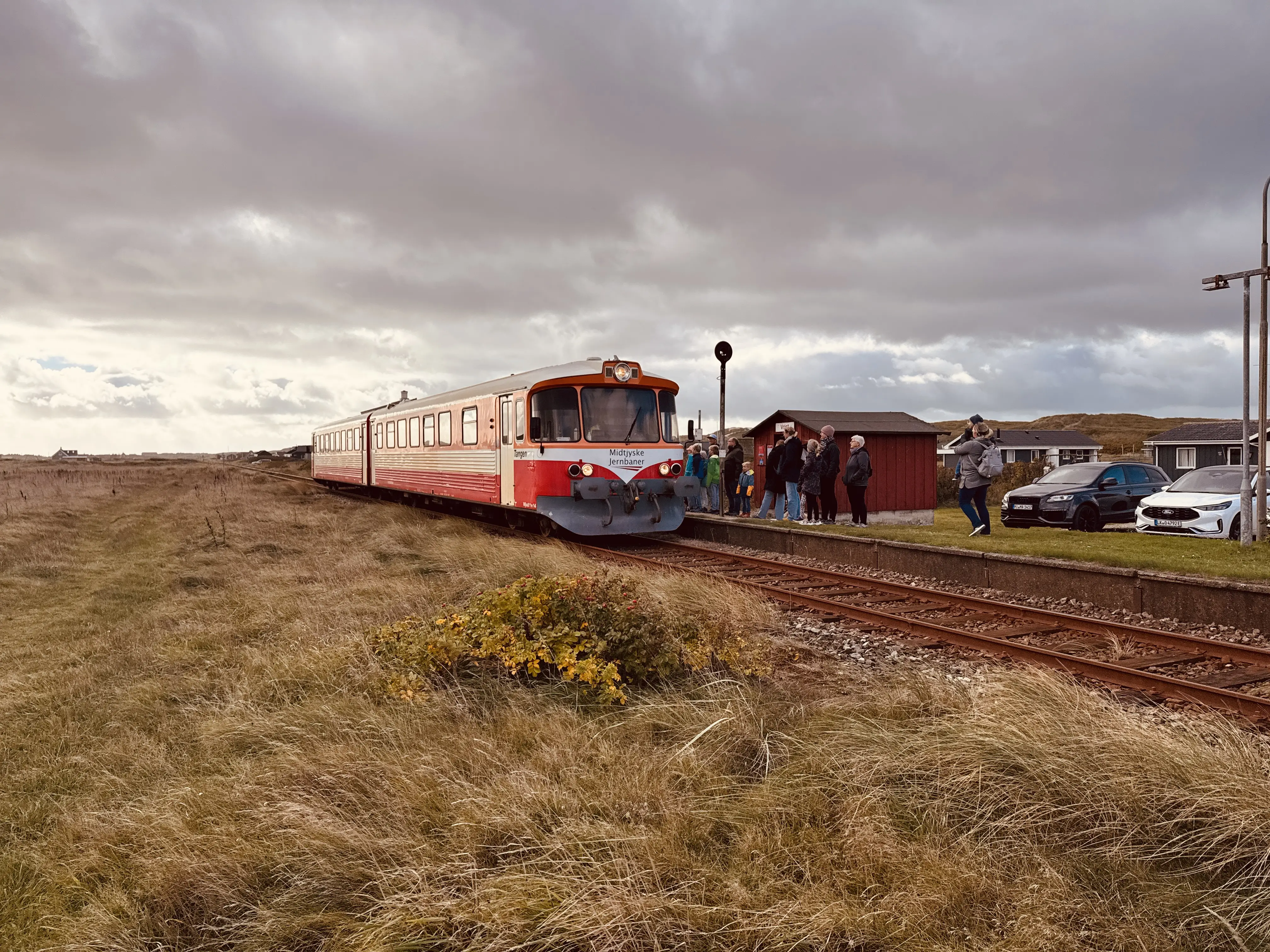 Billede af MjbaD YM 14, tidligere VLTJ YM 14 fotograferet ud for Vrist Trinbræt.