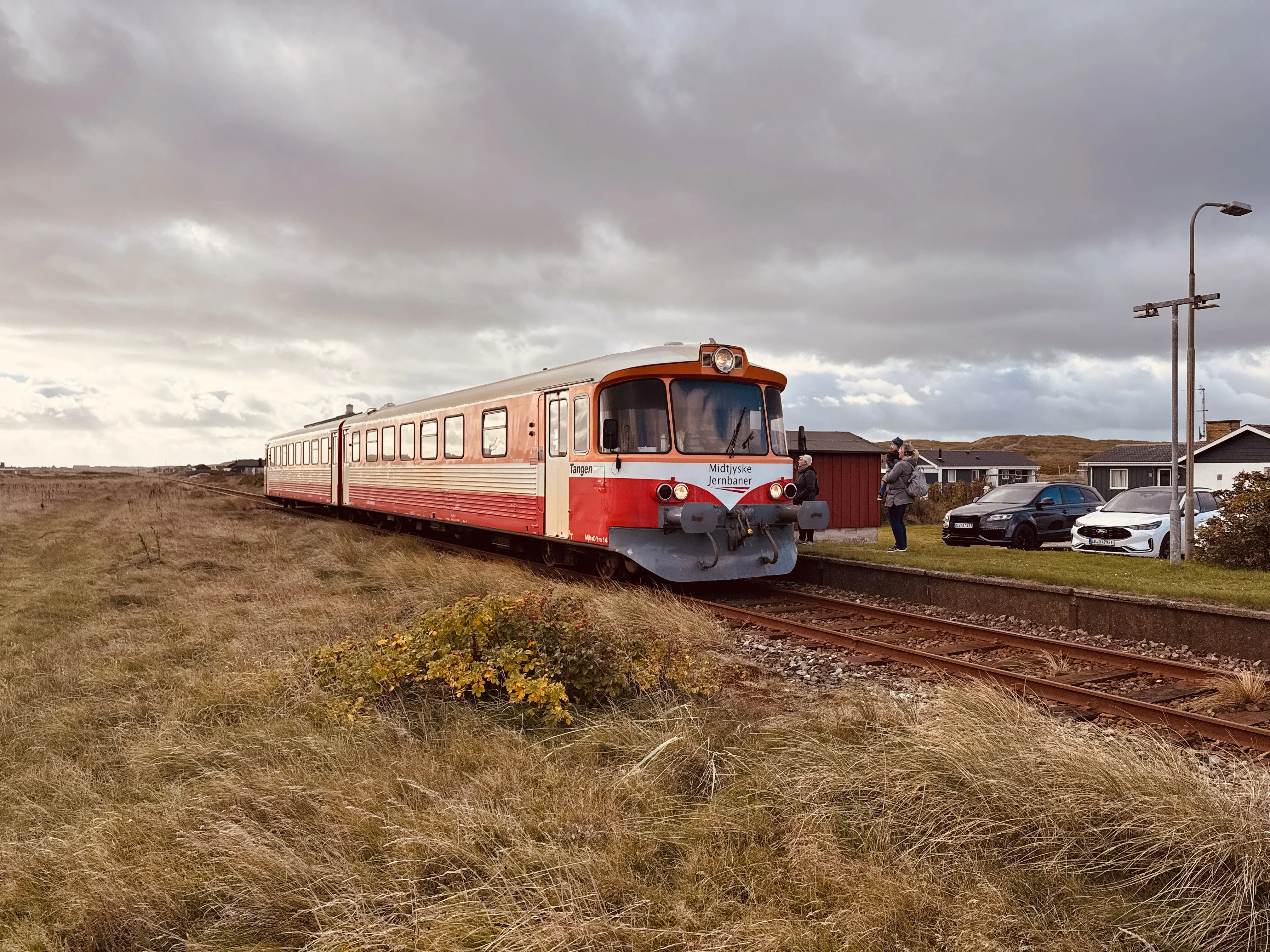 Billede af MjbaD YM 14, tidligere VLTJ YM 14 fotograferet ud for Vrist Trinbræt.