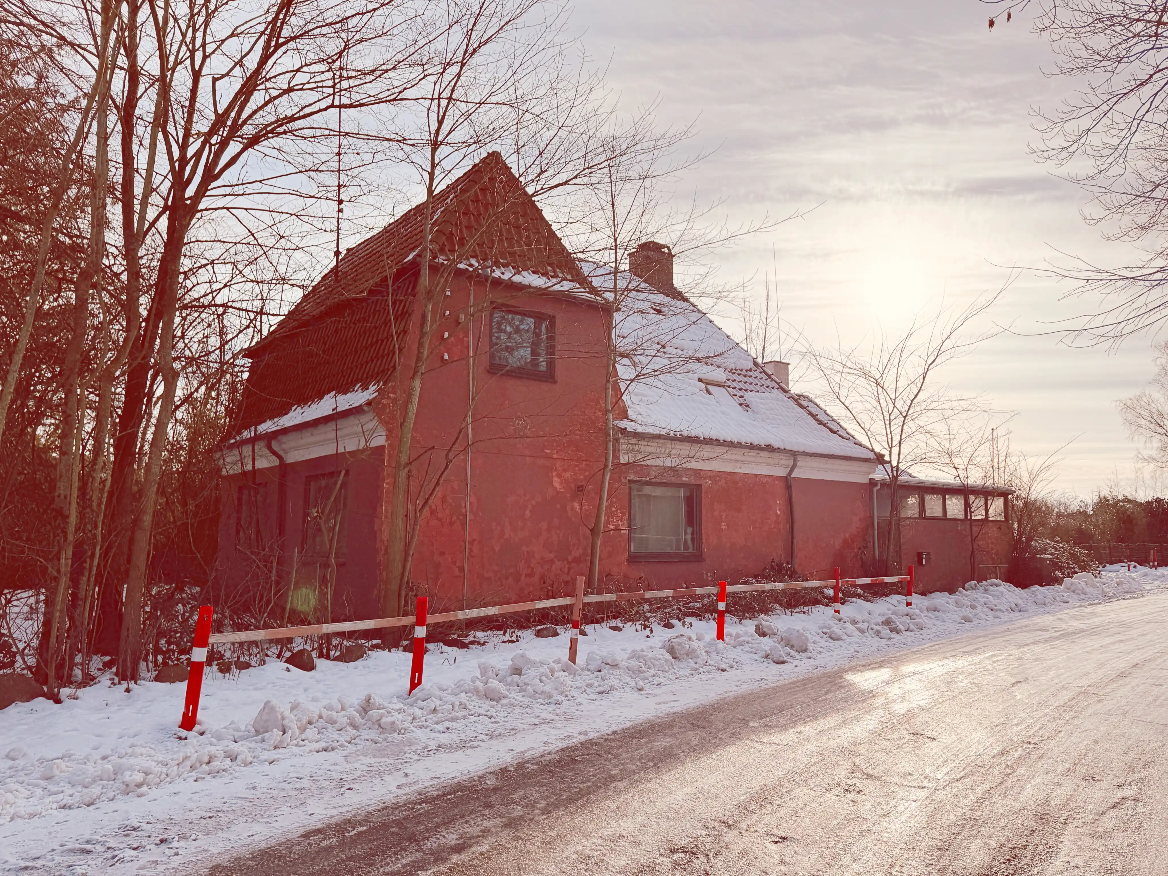 Billede af Harpelunde Station.