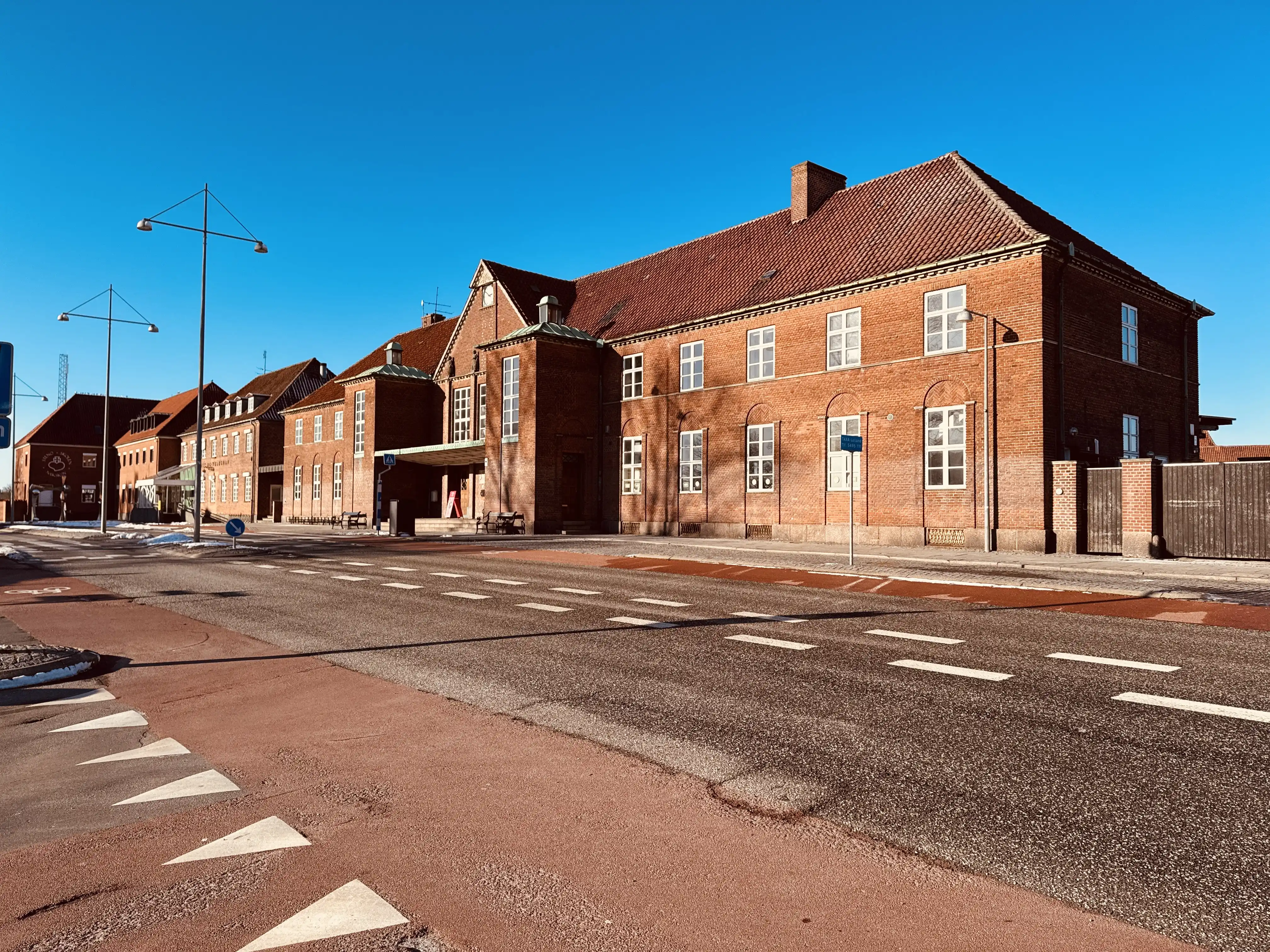 Billede af Nakskov Station.
