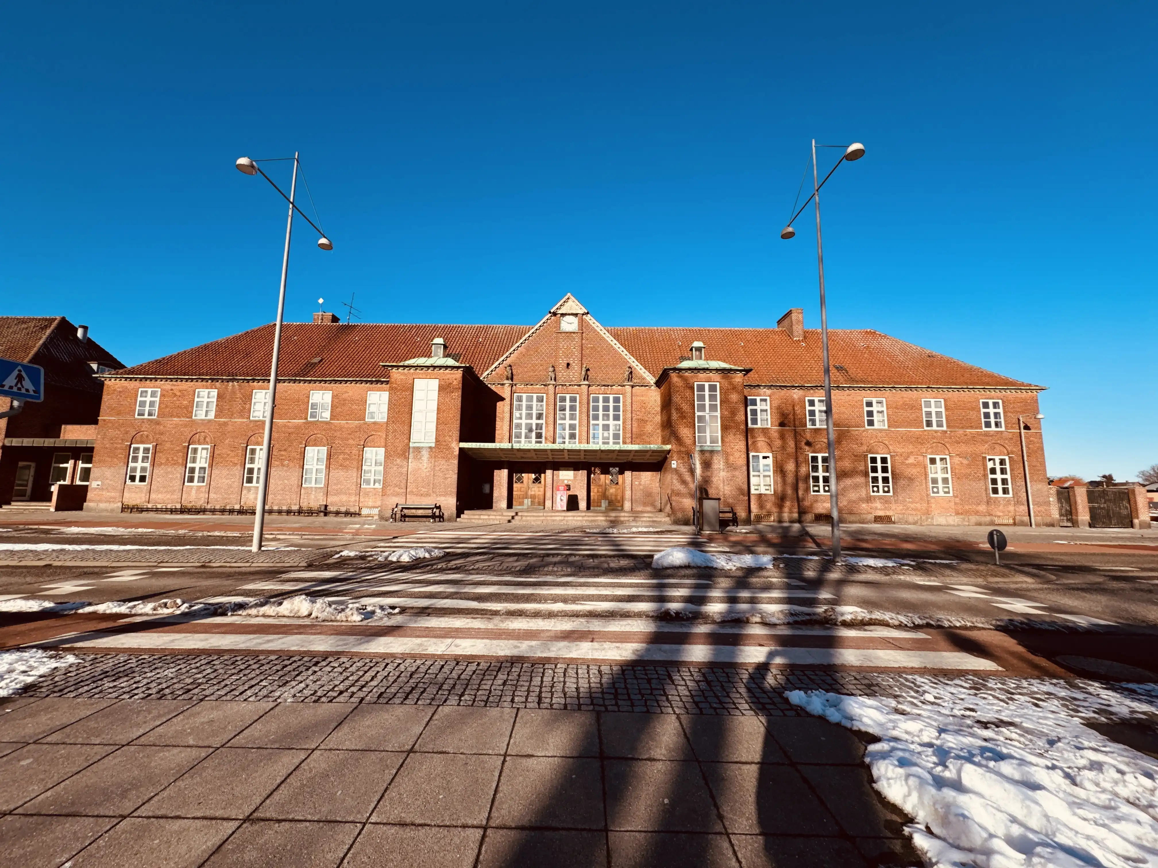 Billede af Nakskov Station.