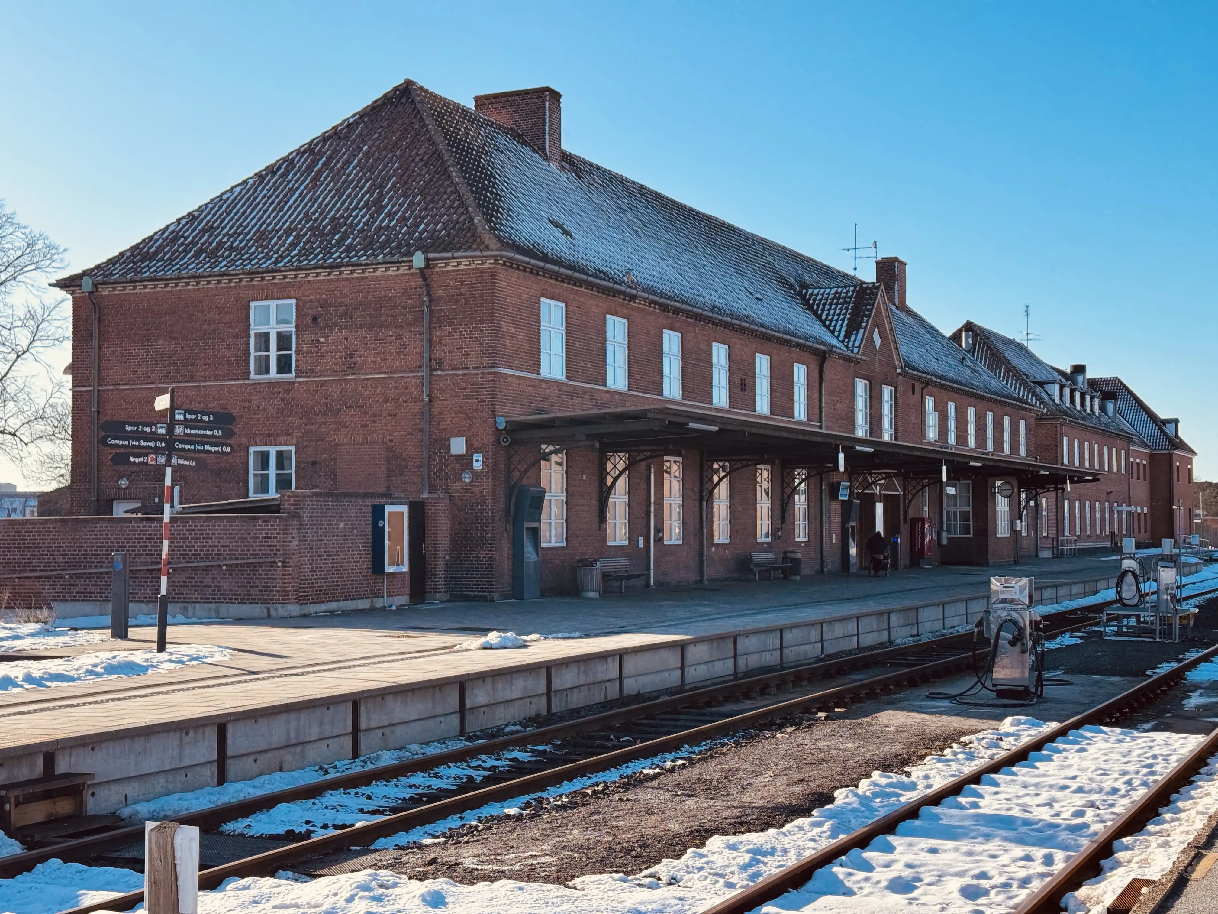Billede af Nakskov Station.