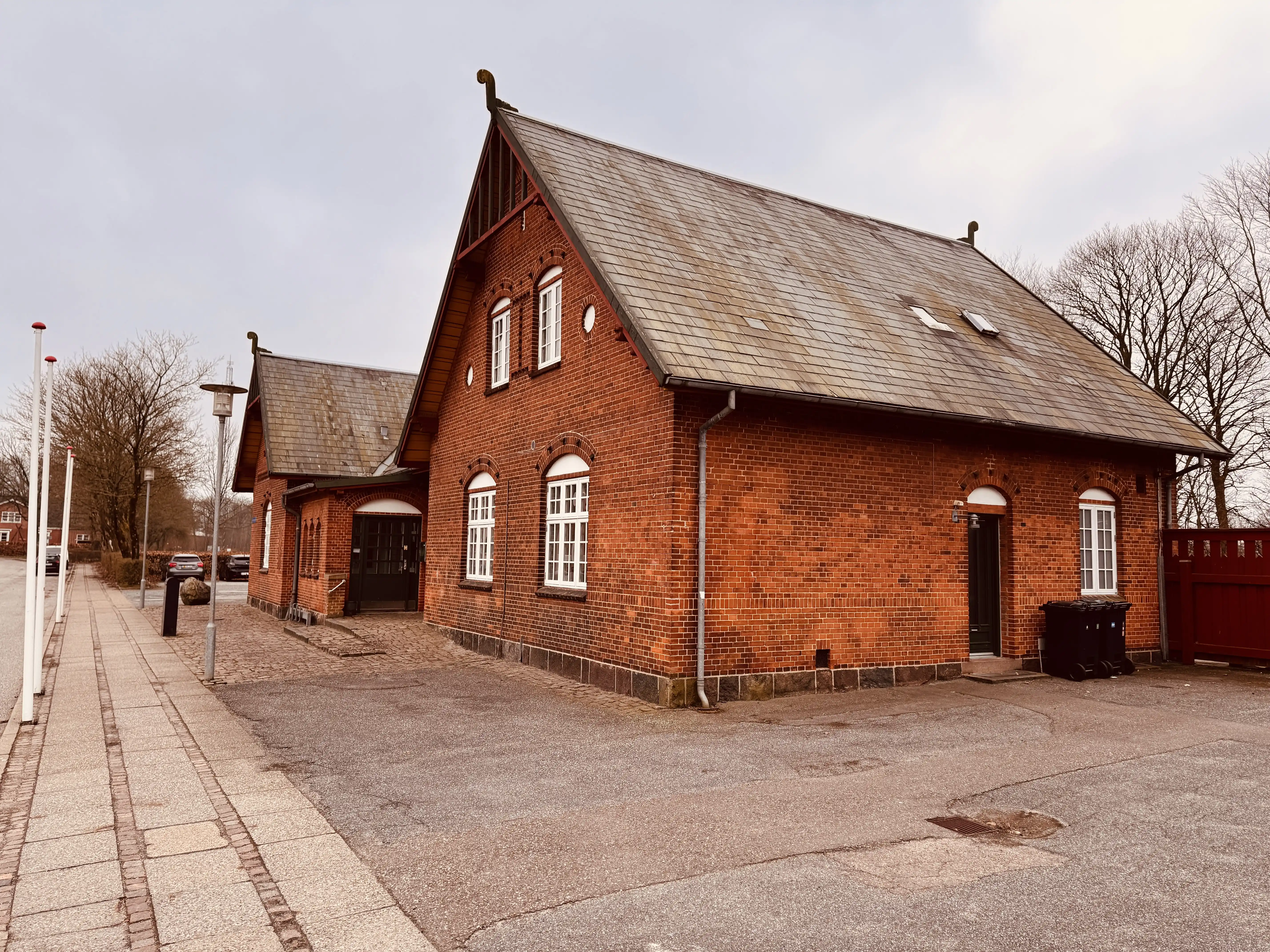 Billede af Aulum Station.