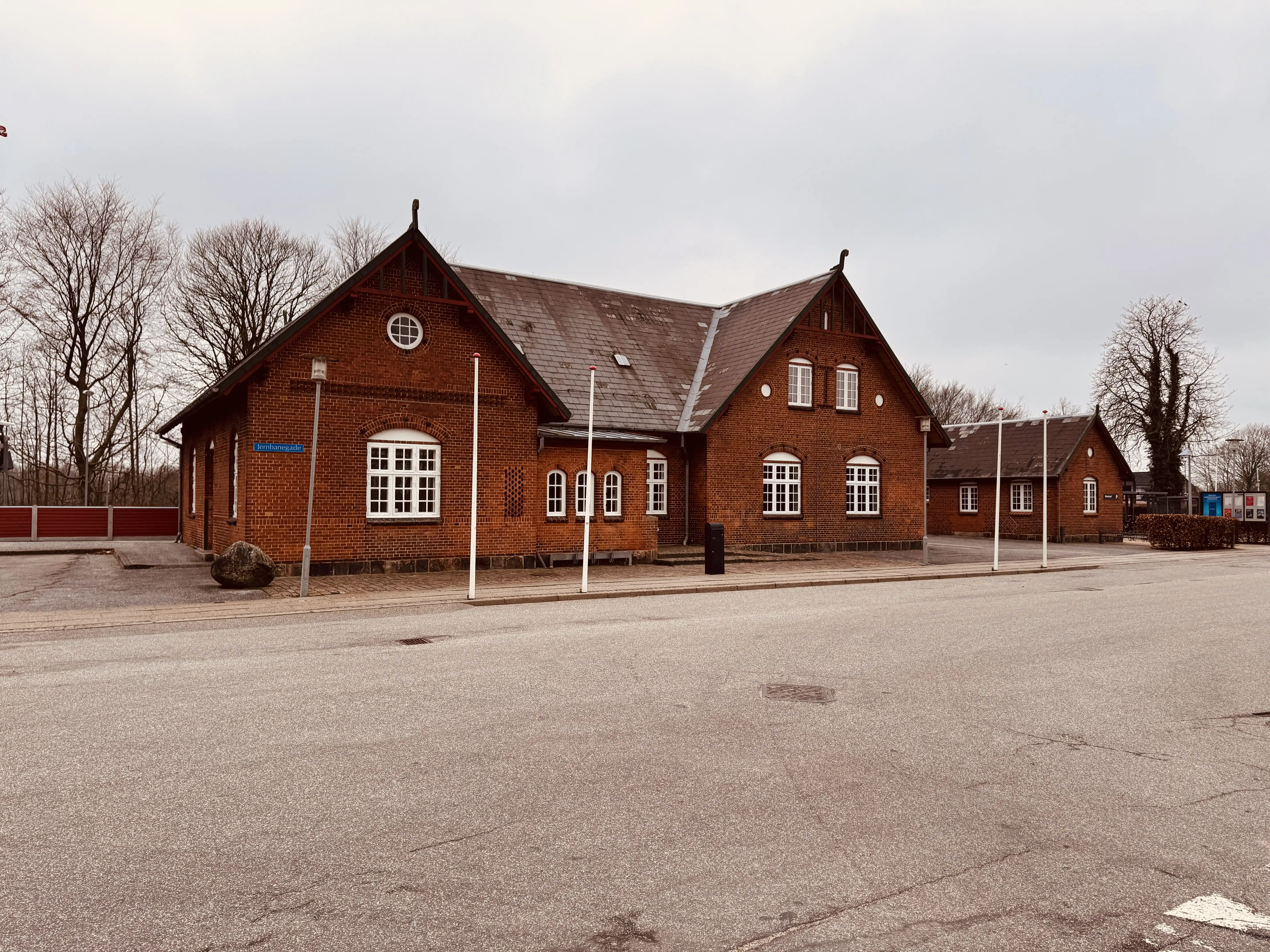 Billede af Aulum Station.