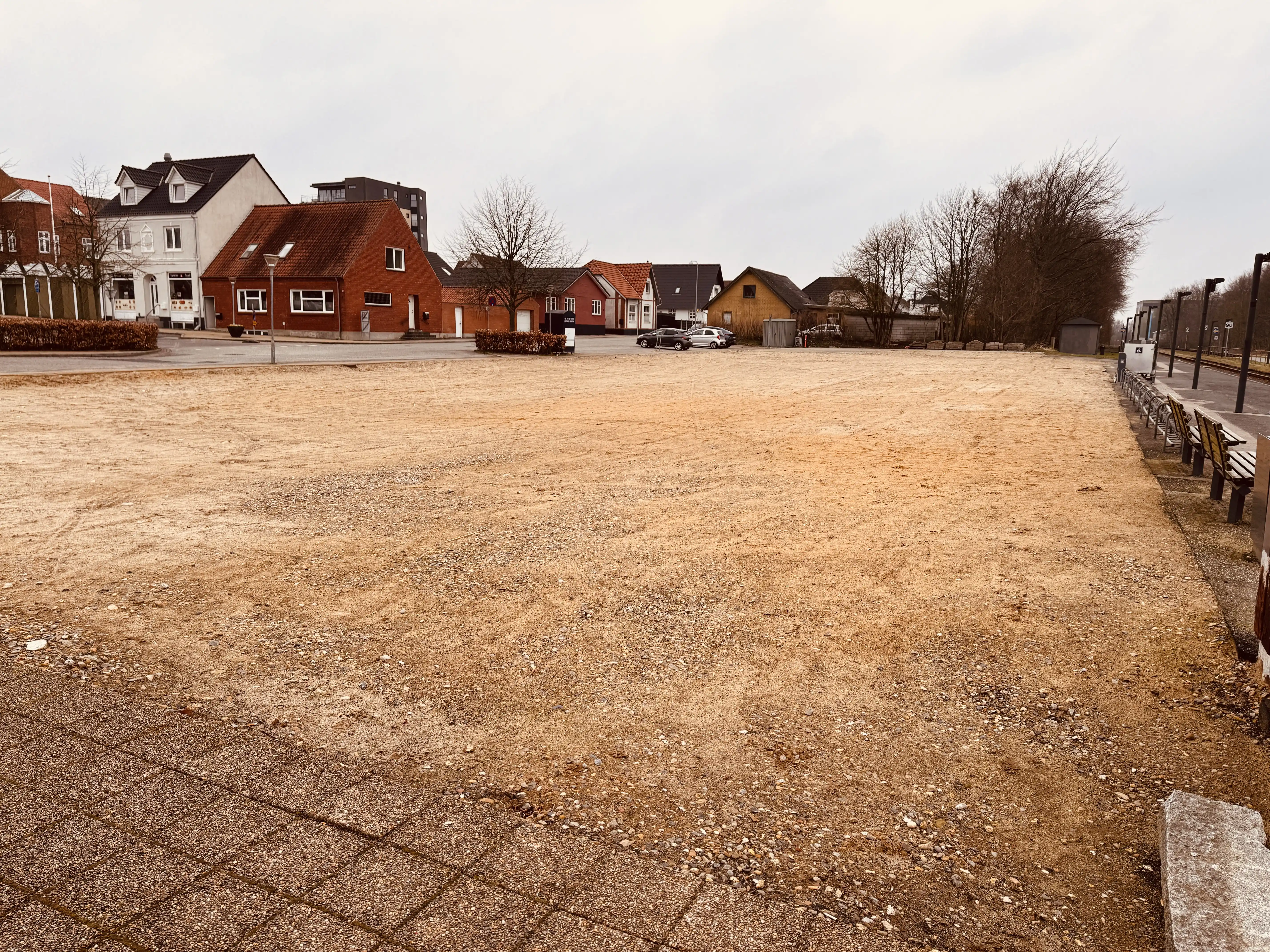Billede af Vildbjerg Station - Station er nedrevet, men Vildbjerg Station har ligget her.