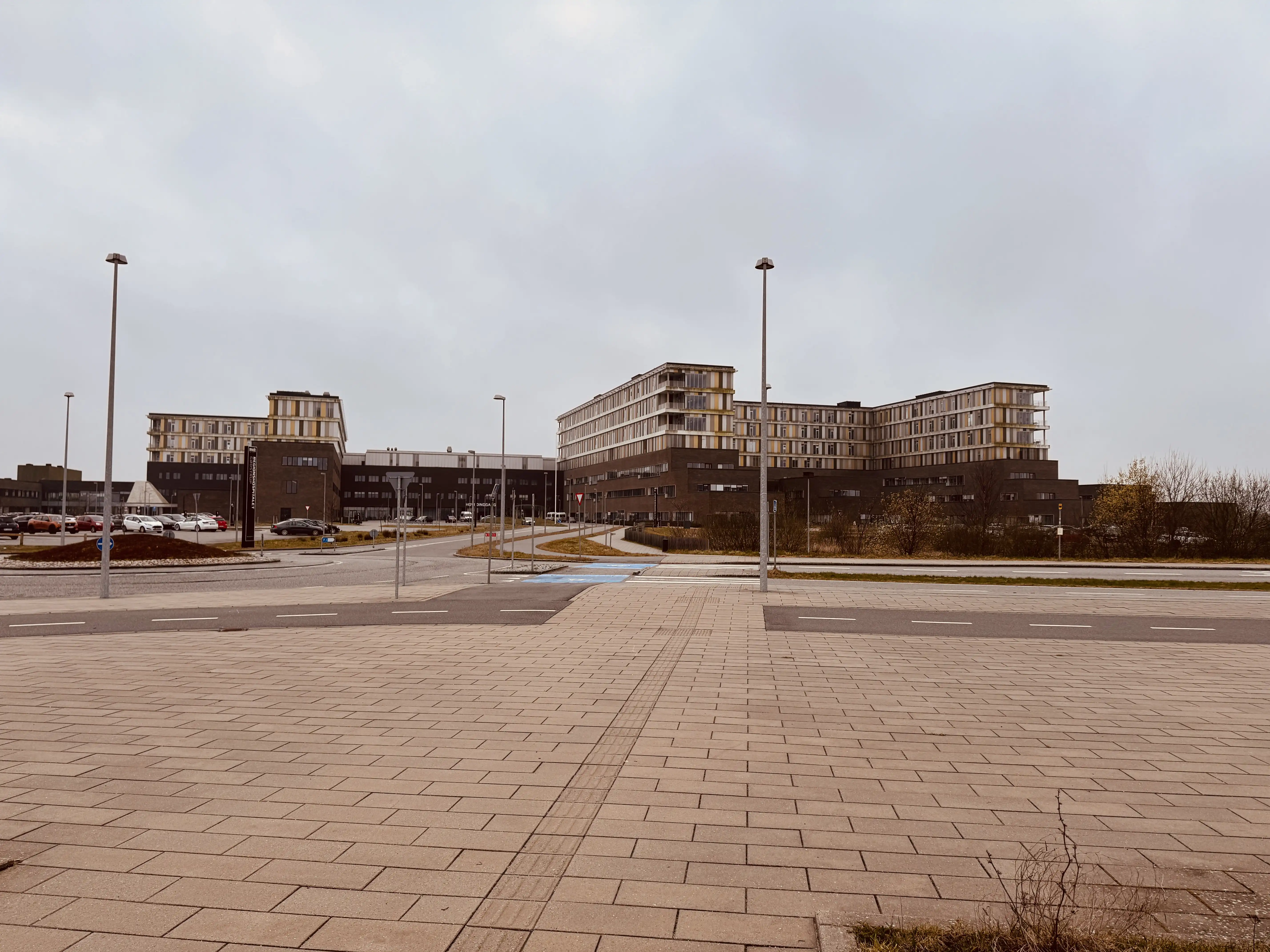 Billede af Regionshospitalet Gødstrup ved Gødstrup Trinbræt.