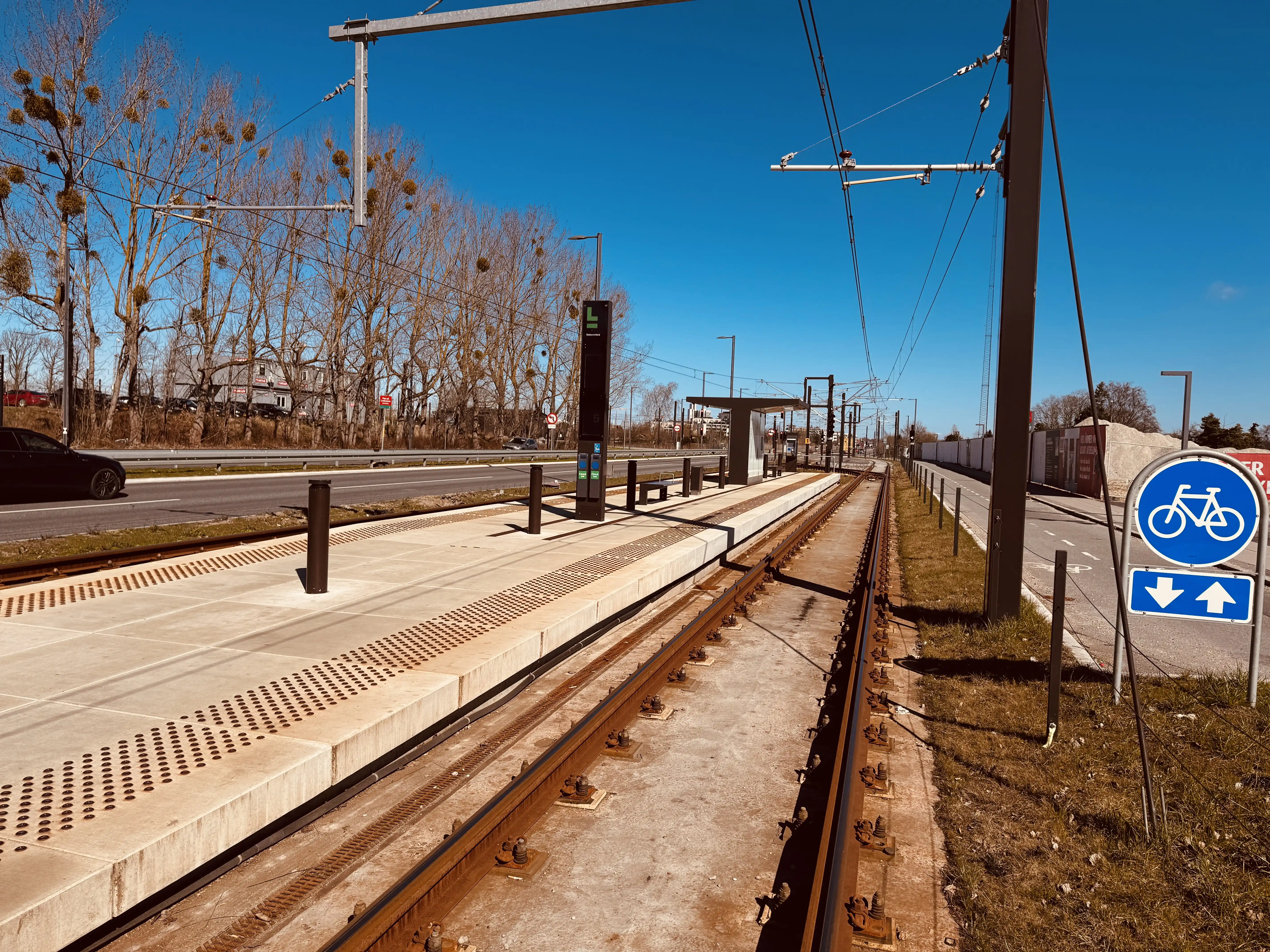 Billede af Rødovre Nord Letbanestation.