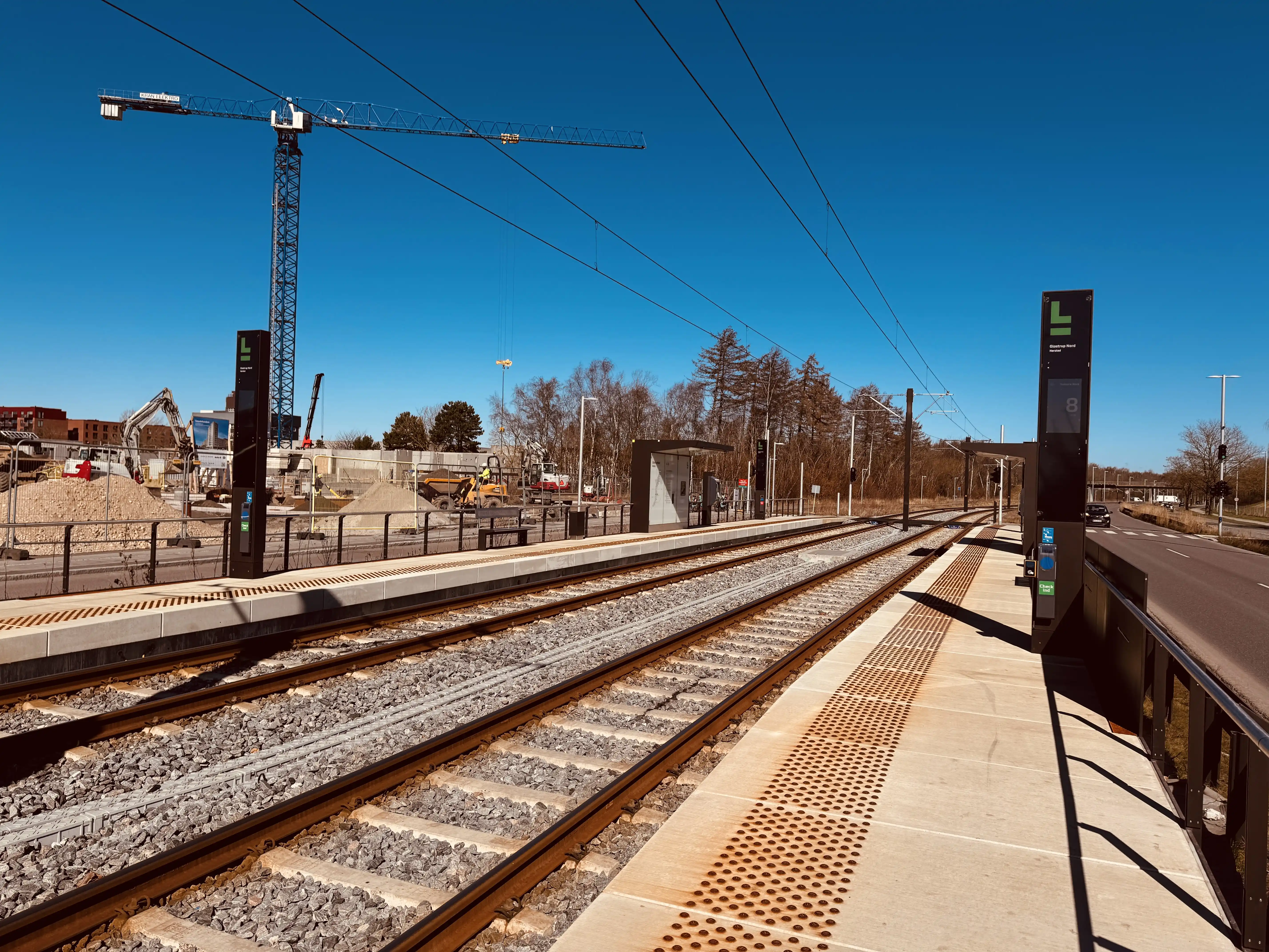 Billede af Glostrup Nord - Hersted Letbanestation.