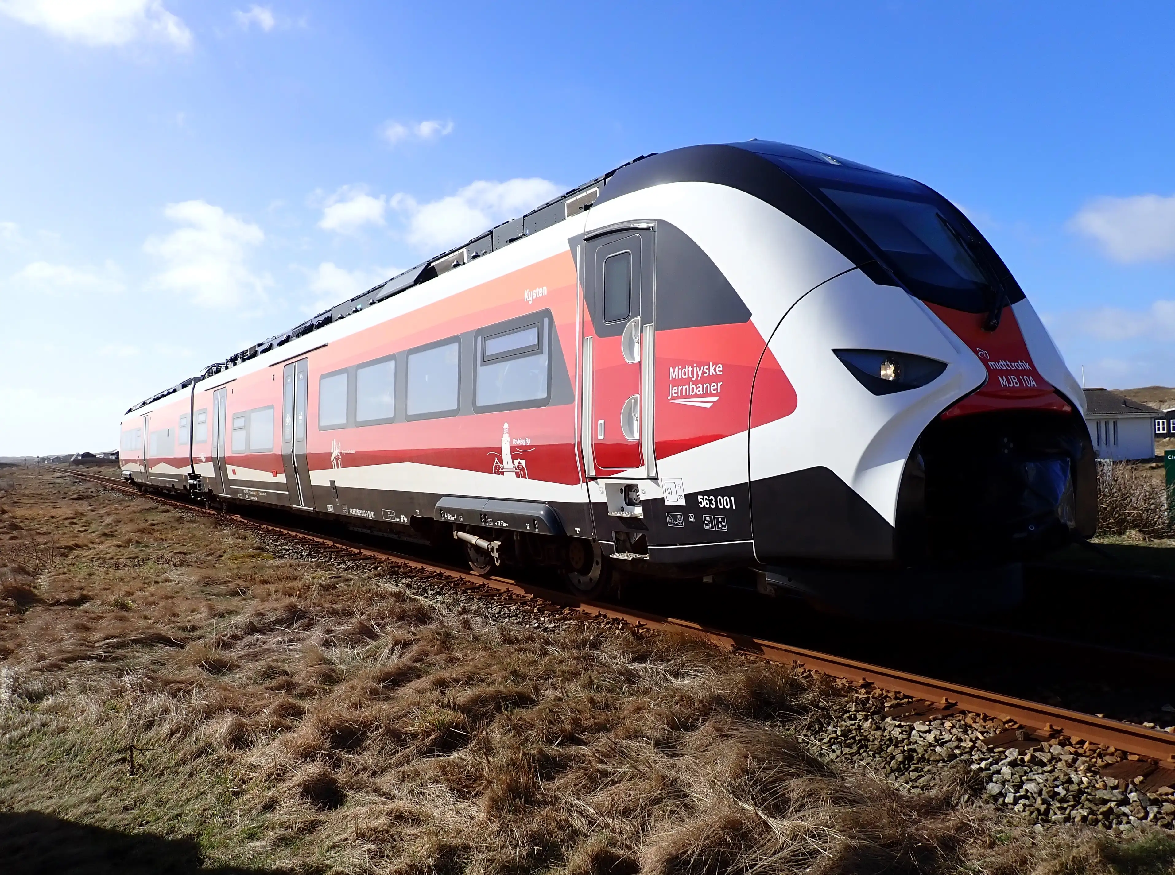 Billede af MJB 10 fotograferet ud for Vrist Trinbræt.