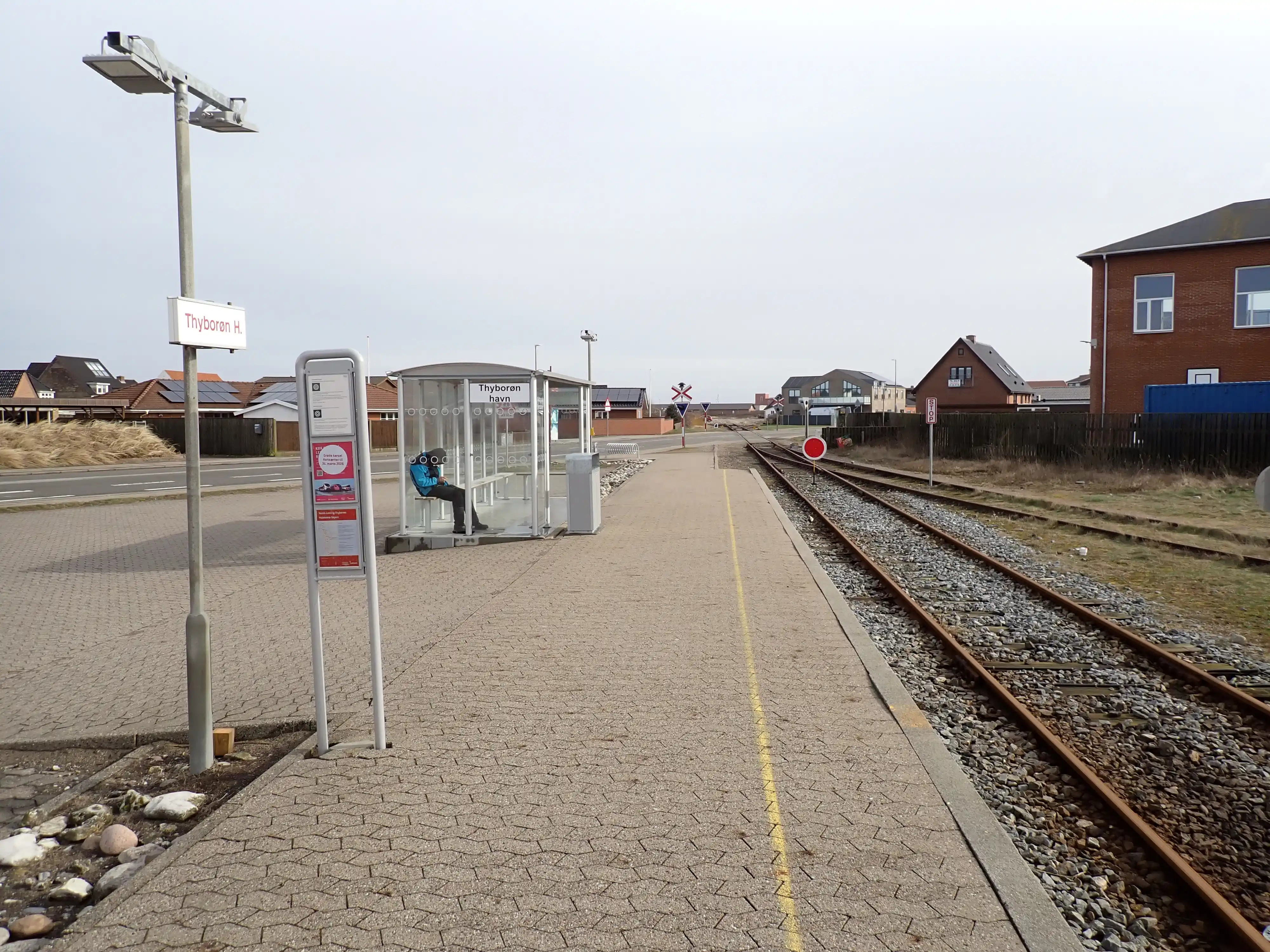 Billede af Thyborøn Havn Trinbræt. Billede af Thyborøn Havn Trinbræt.