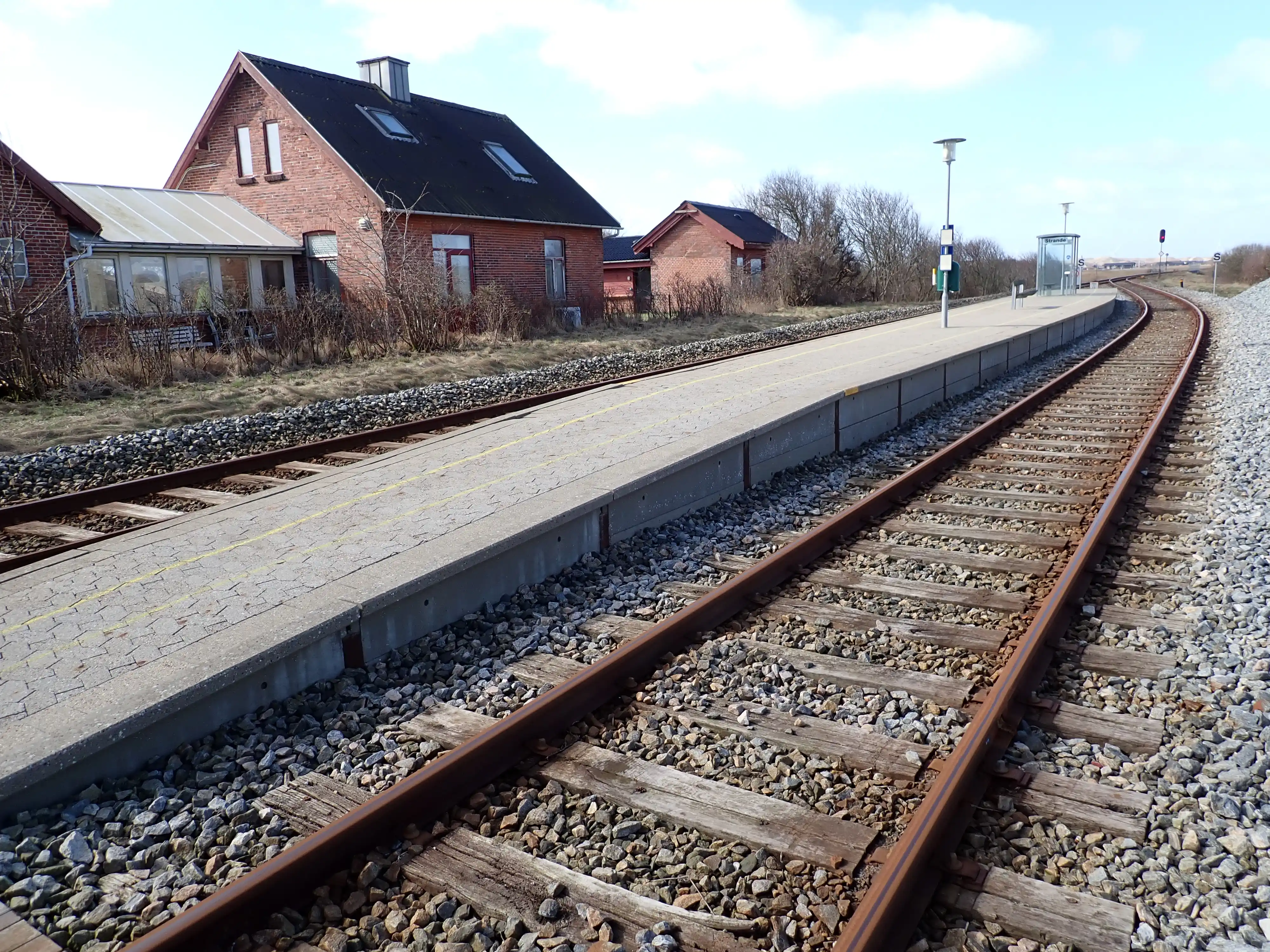 Billede af Strande Trinbræt.