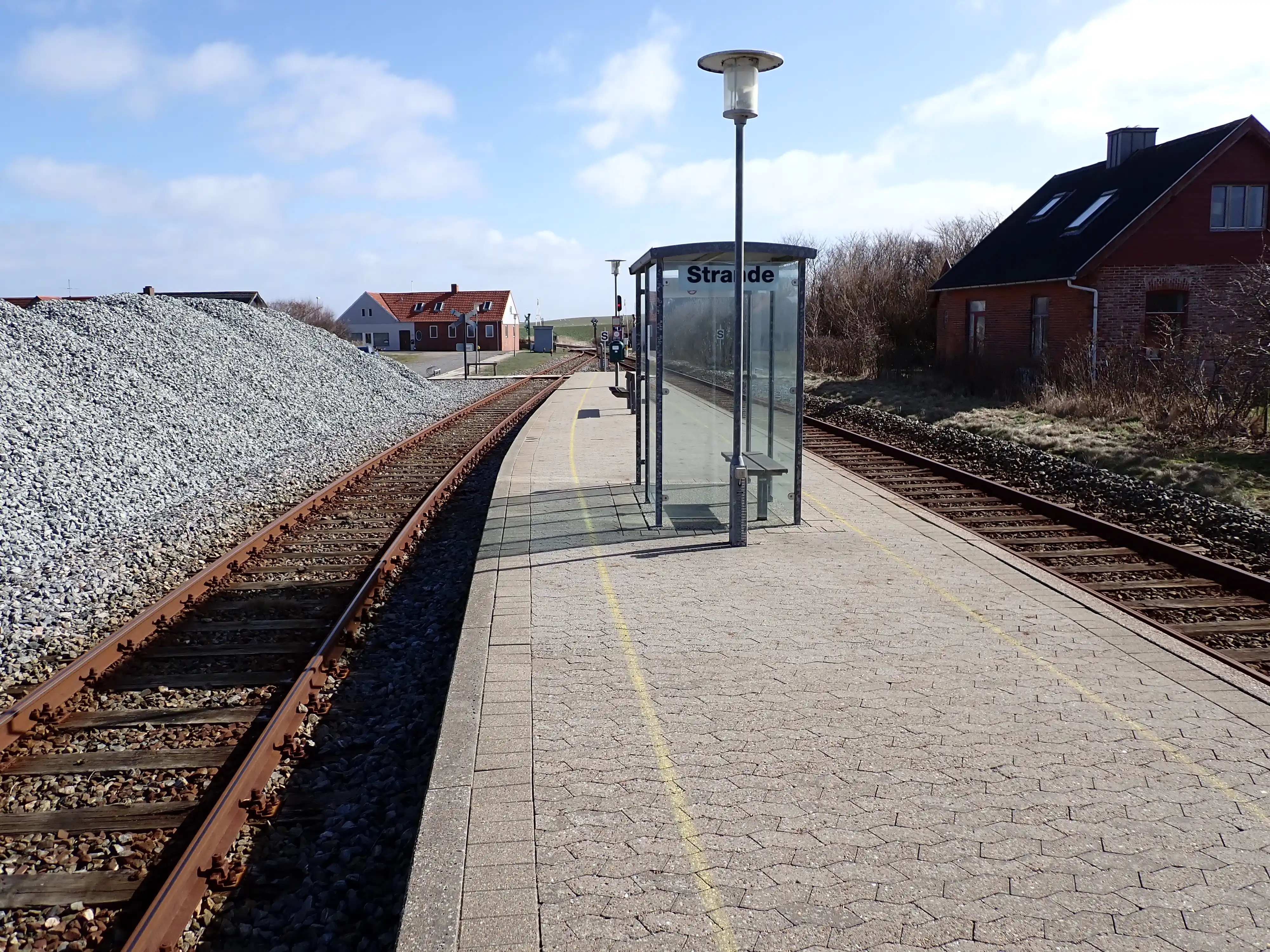 Billede af Strande Trinbræt.