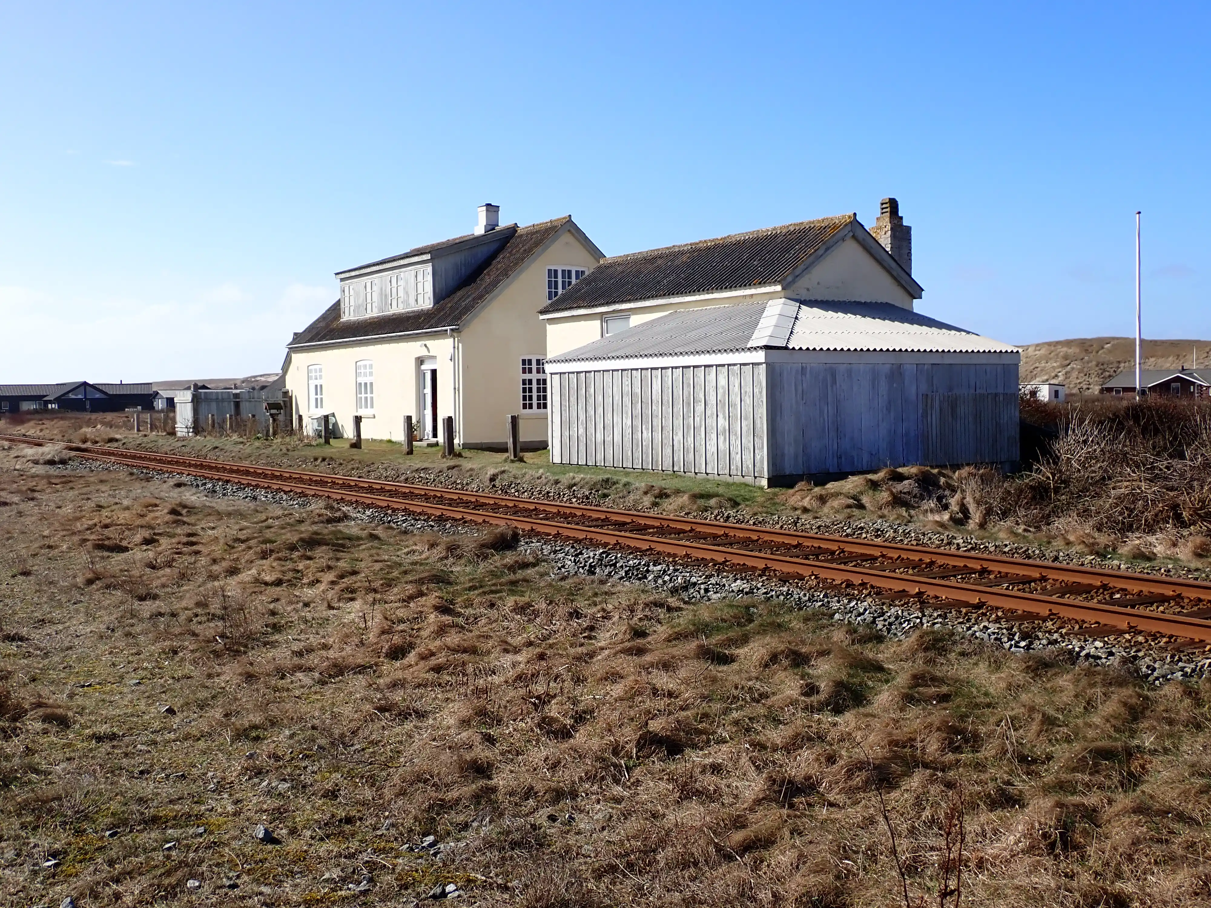 Billede af Vrist Billetsalgssted med Sidespor.