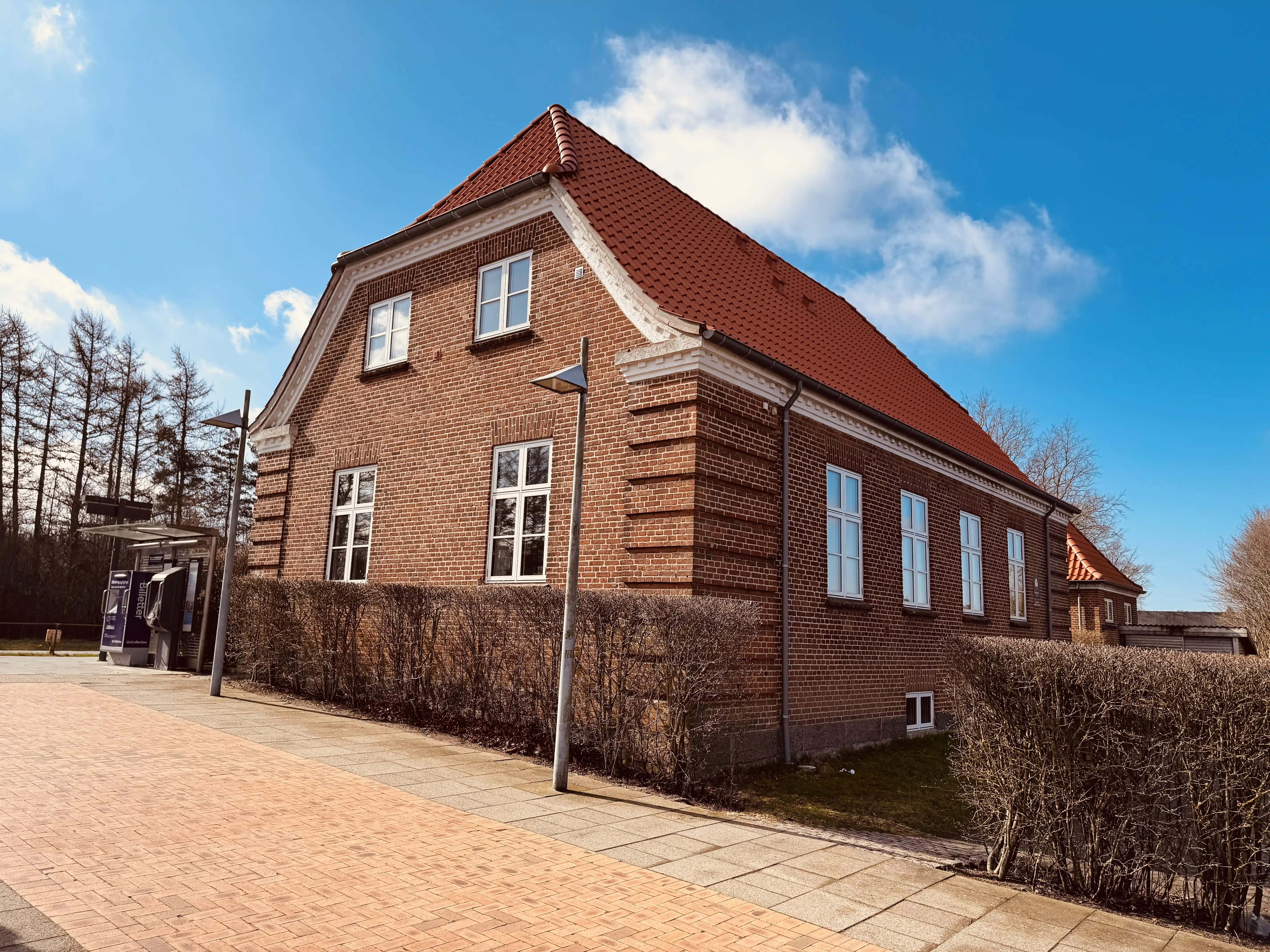 Billede af Engesvang Station.