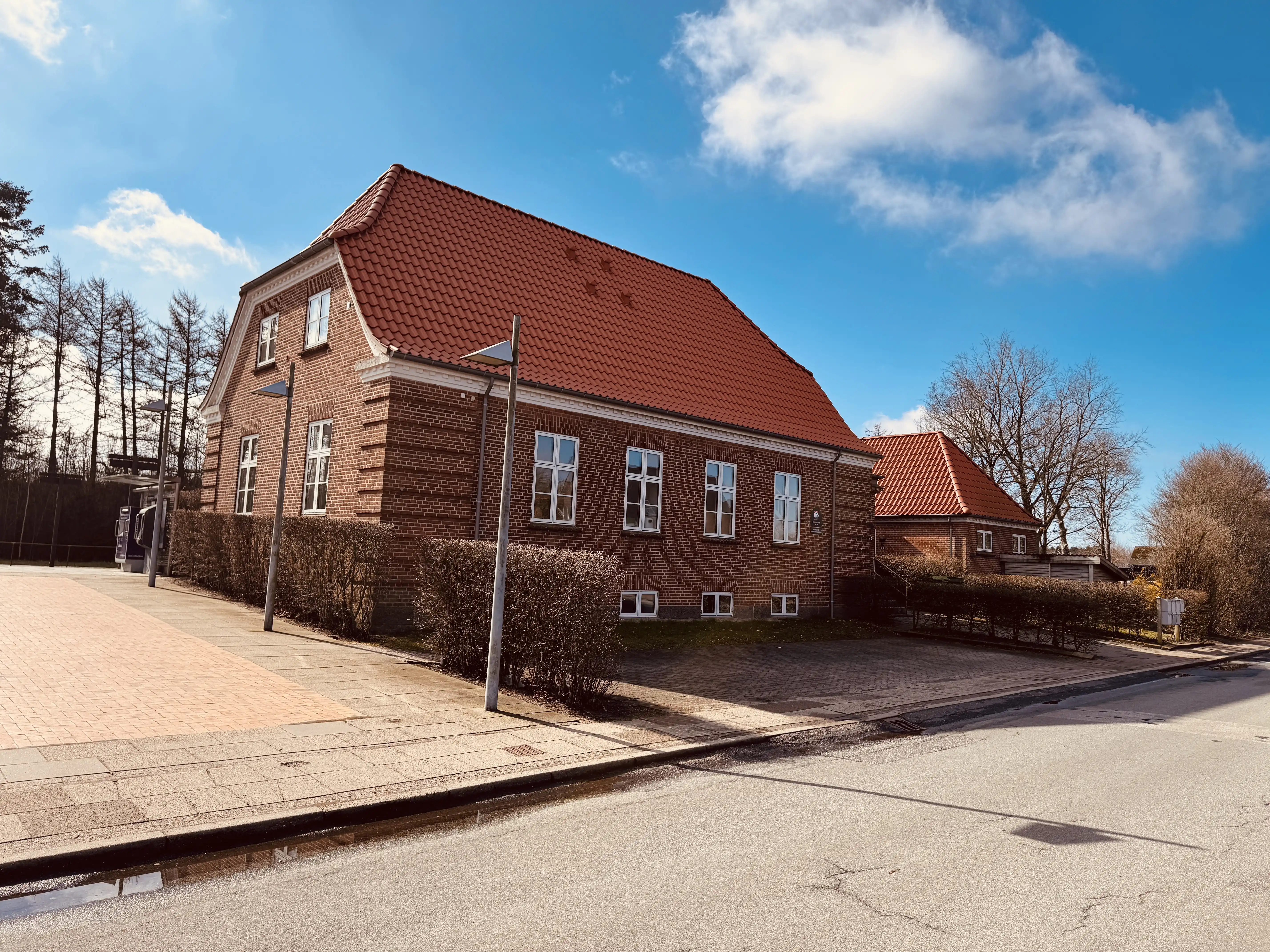 Billede af Engesvang Station.