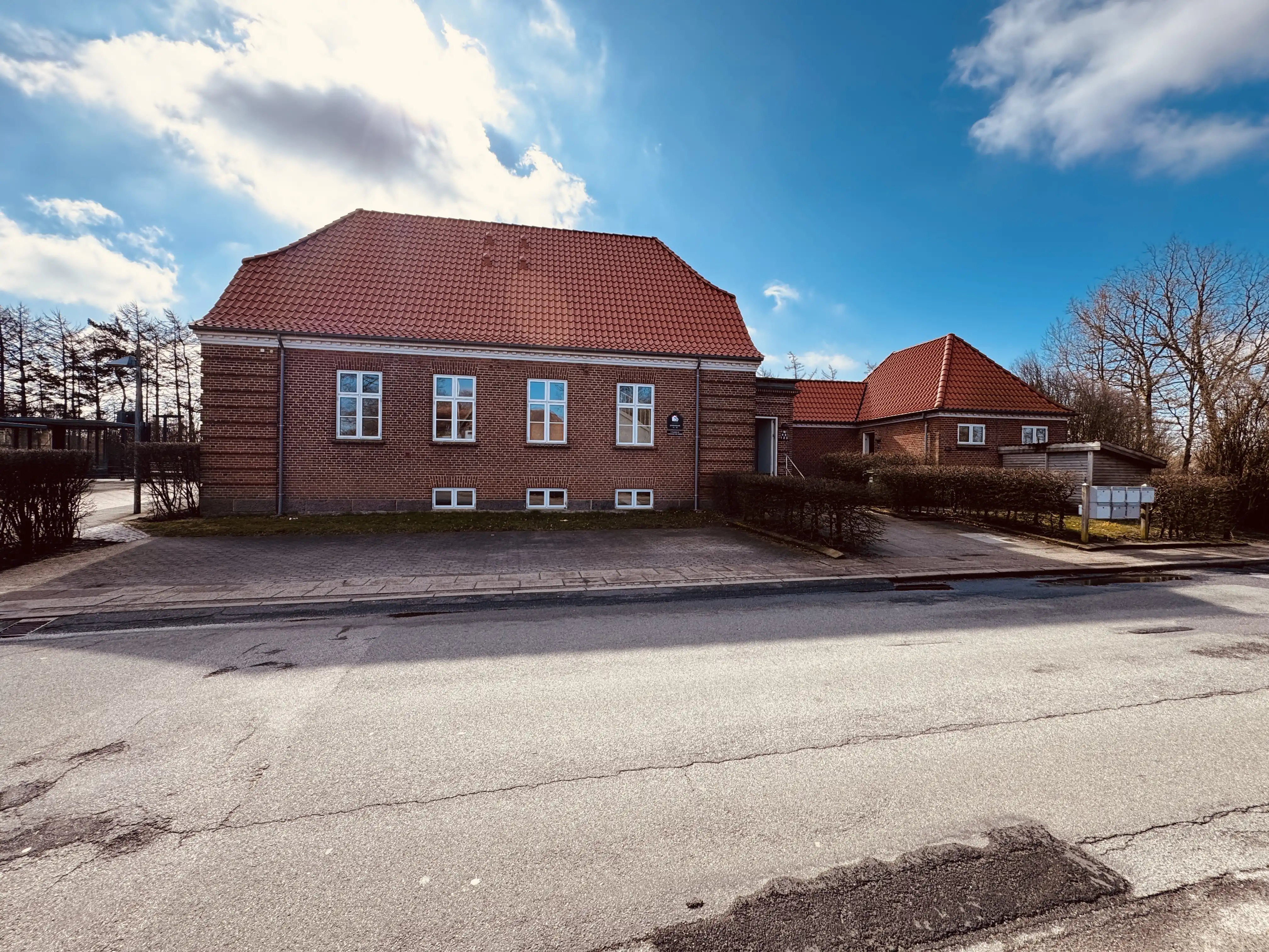 Billede af Engesvang Station.