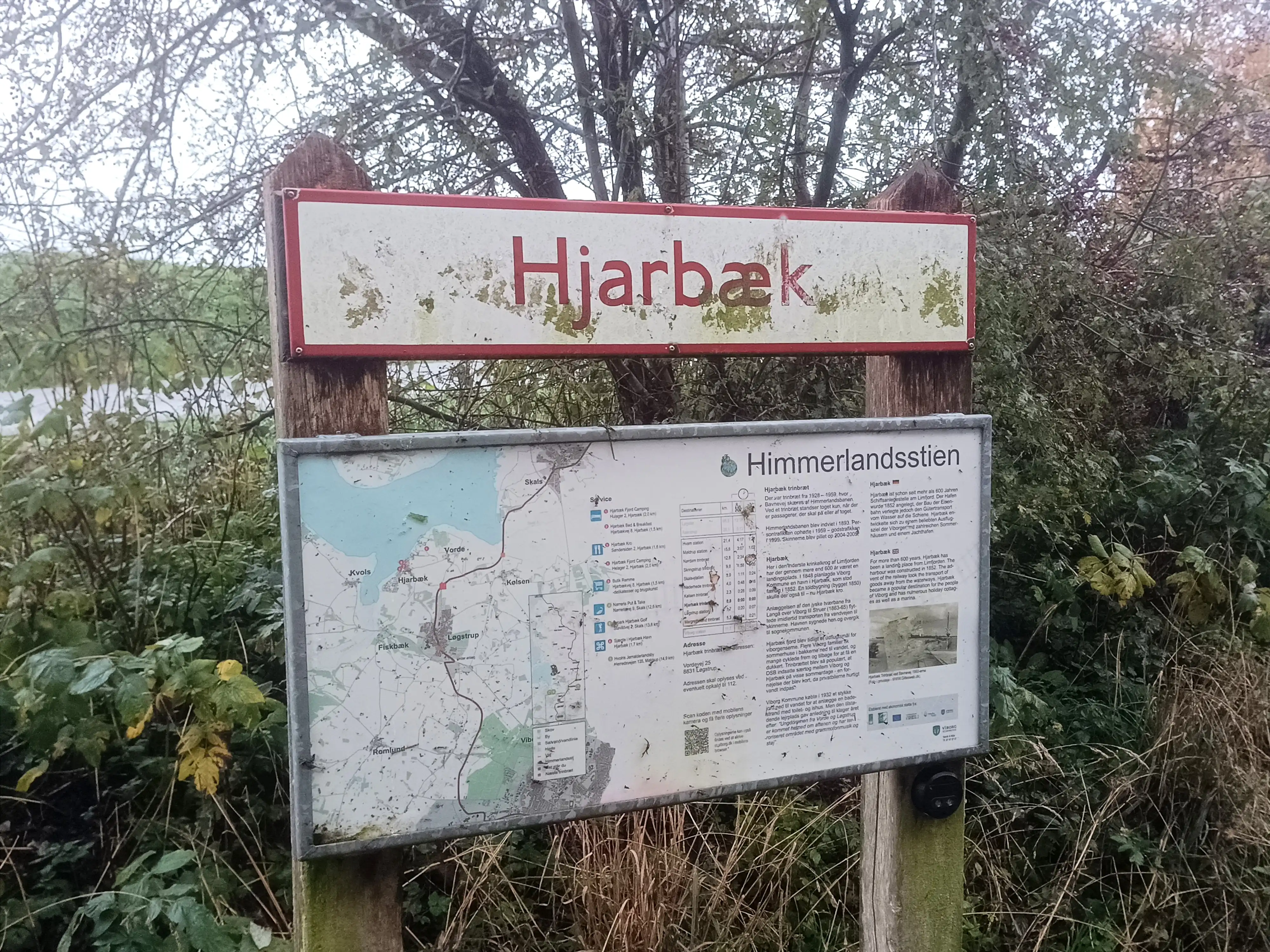 Billede af Hjarbæk Trinbræt Hjarbæk Trinbræt.