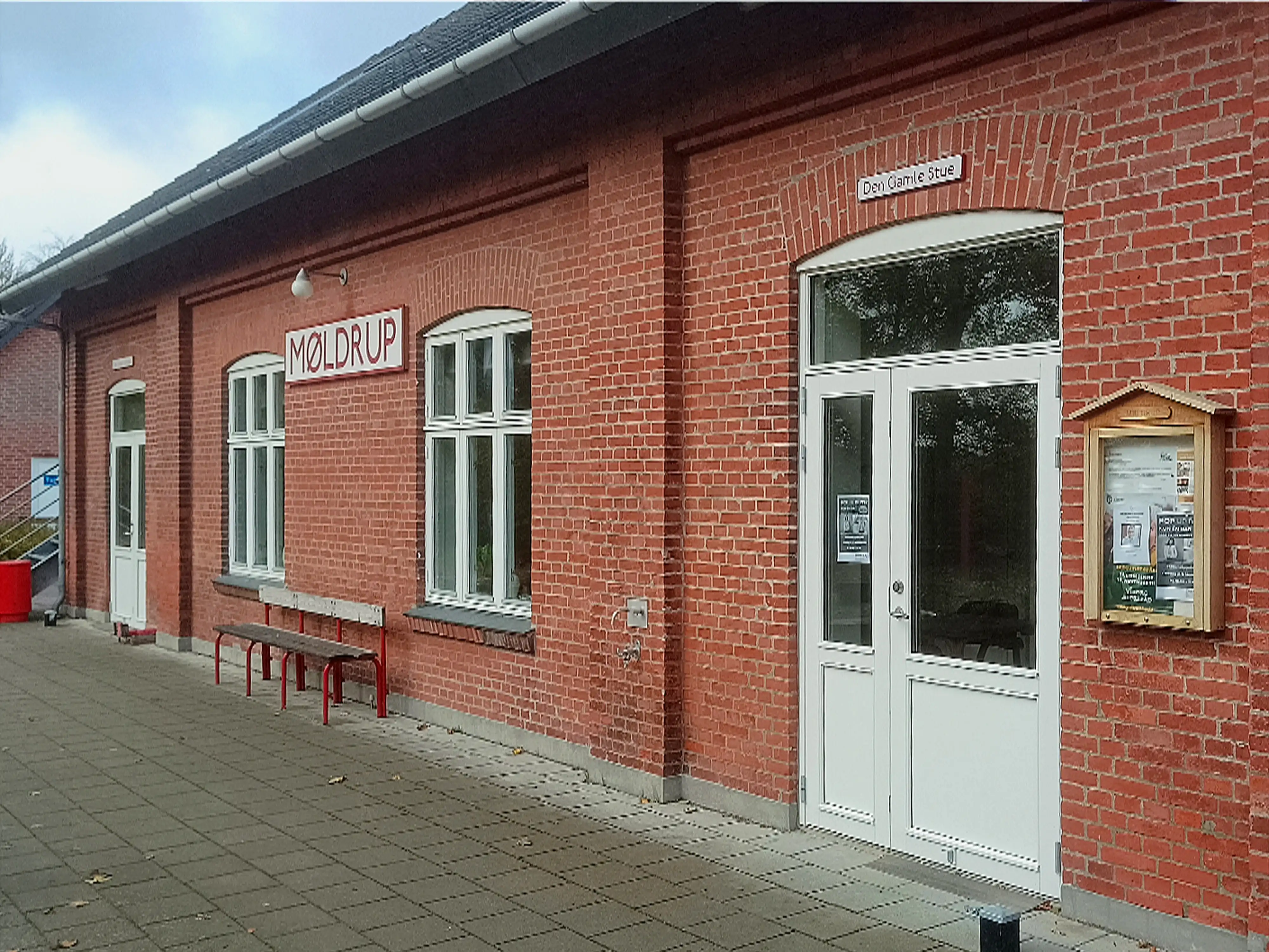 Billede af Møldrup Station.